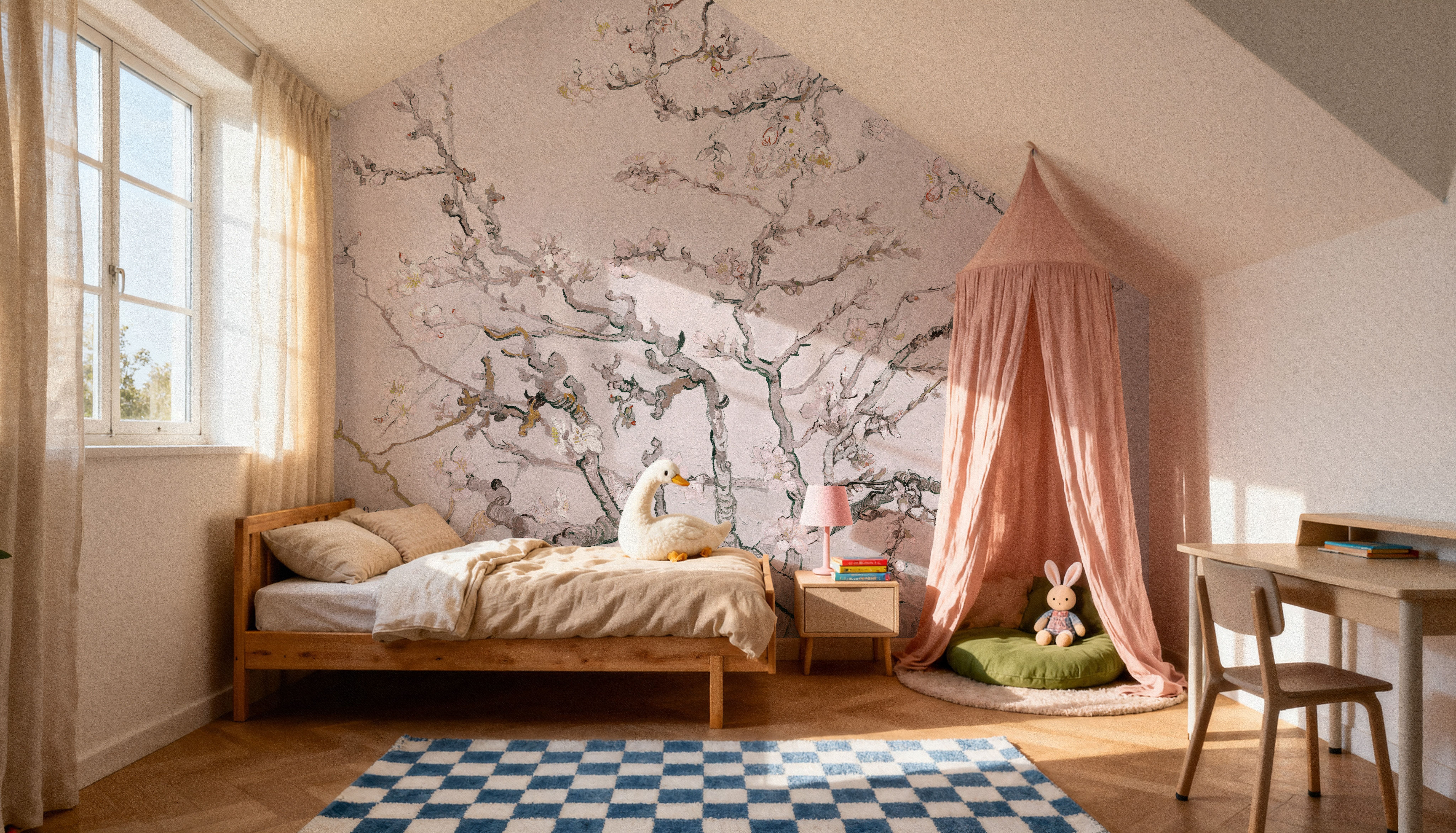 Almond Blossom, Petal Pink