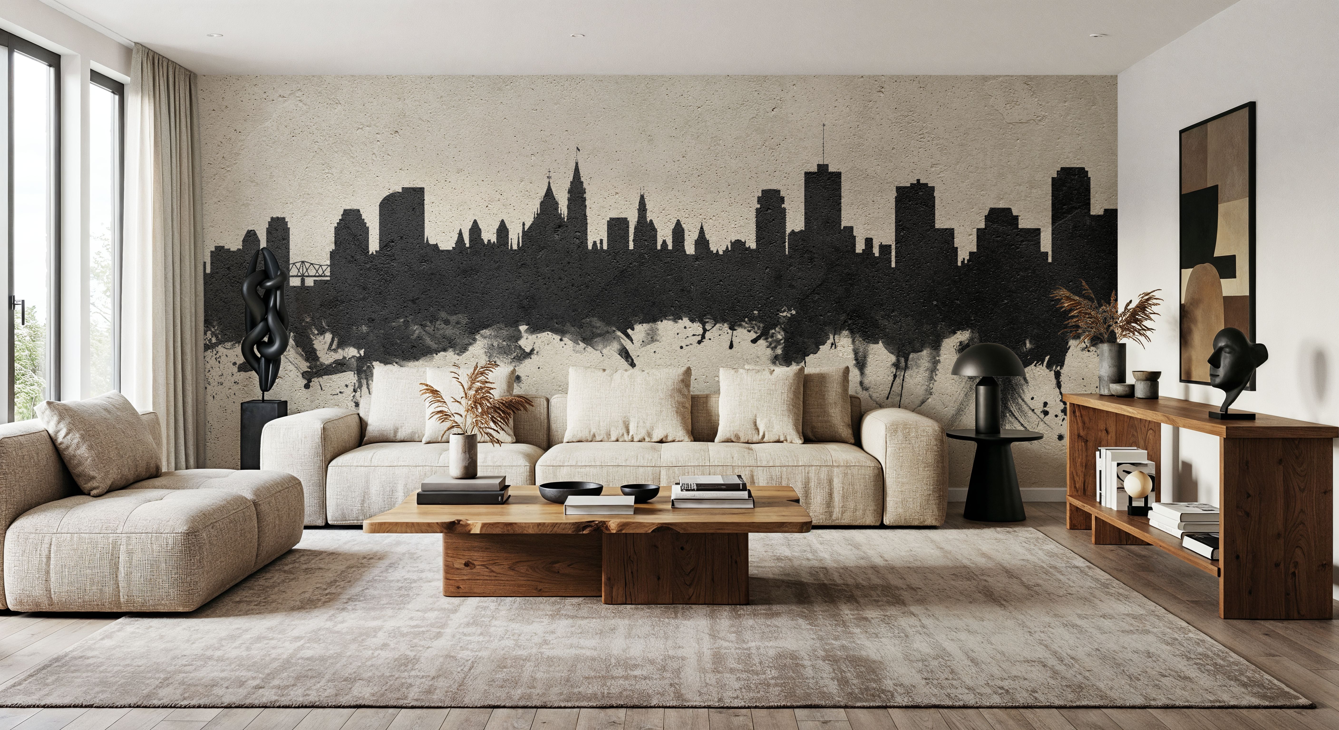 Ottowa Canada Skyline Concrete