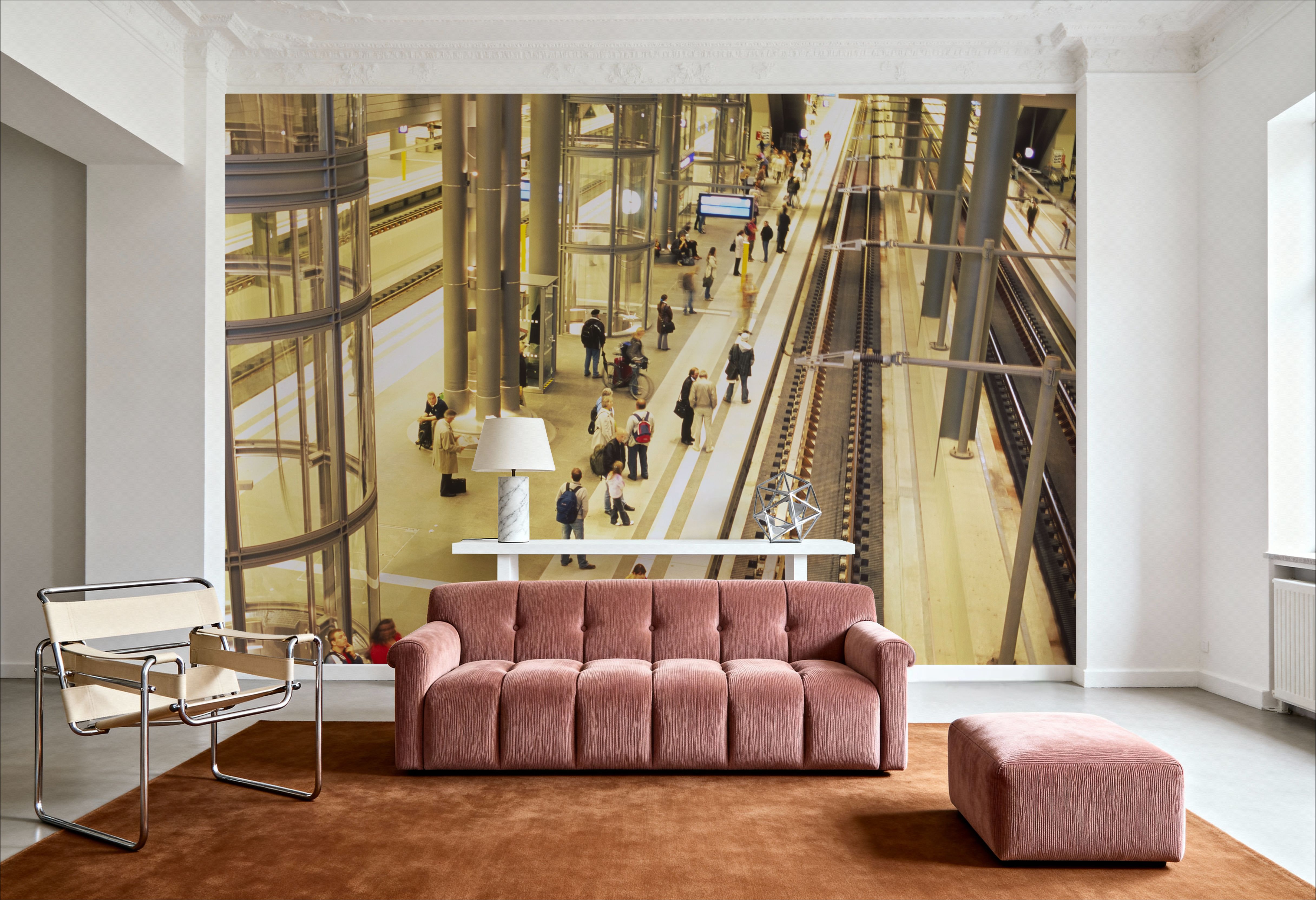 Metropolitan Transit Hub, Wallpaper