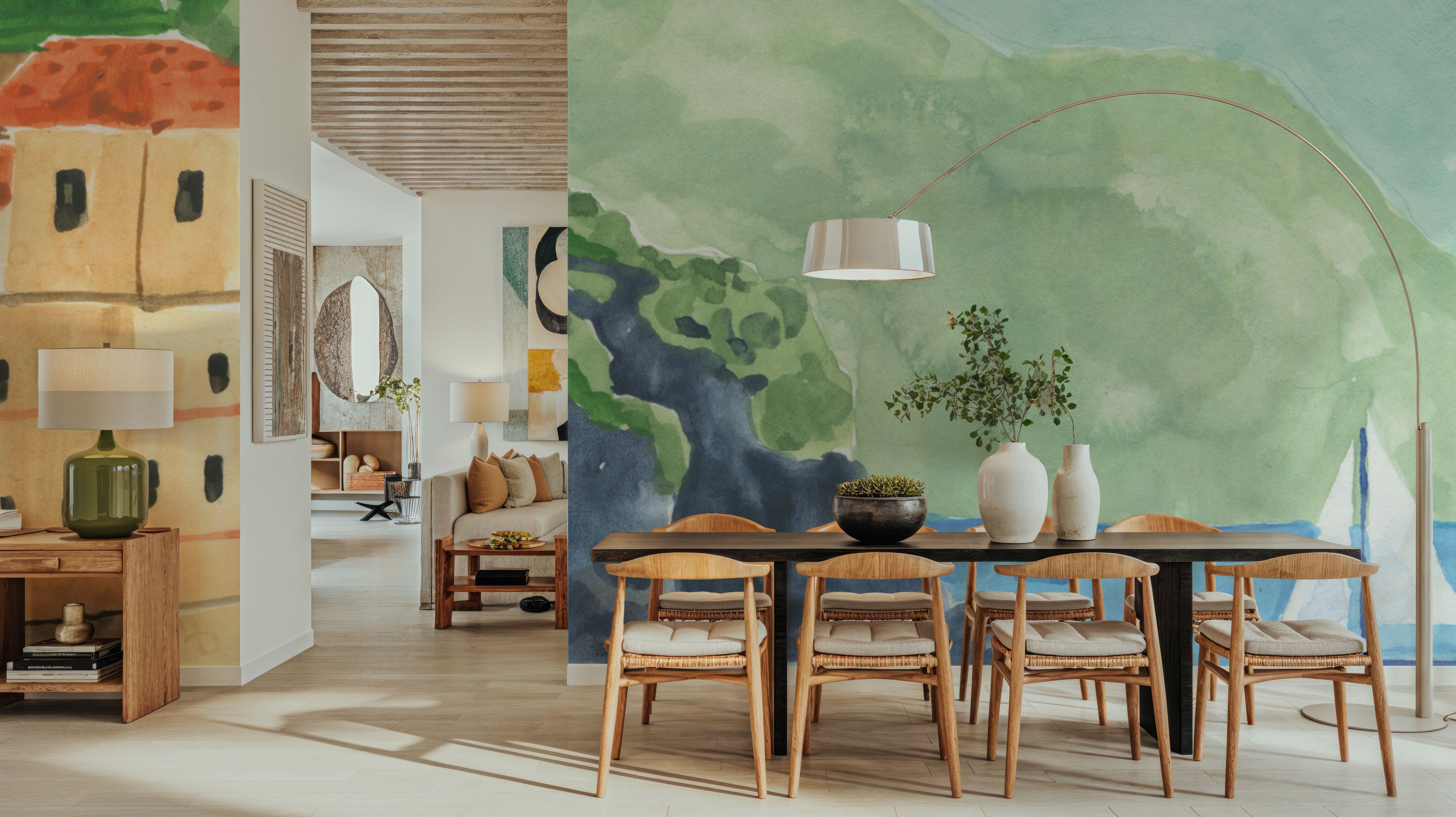 Mediterranean View II Panel