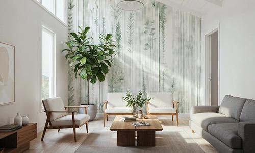 Botanical Wall Green