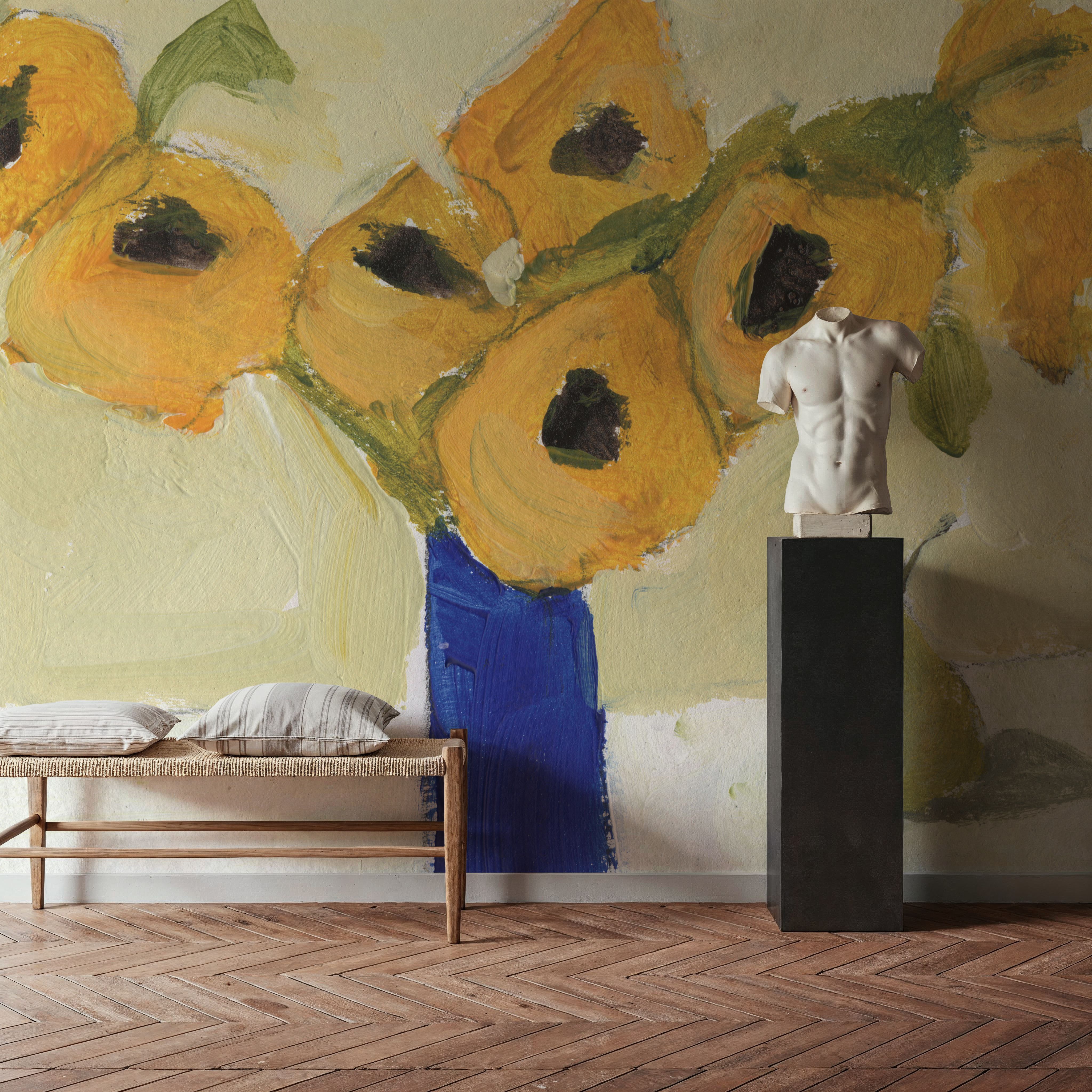 Yellow in Blue