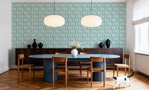 Botanical Paisley, Mint