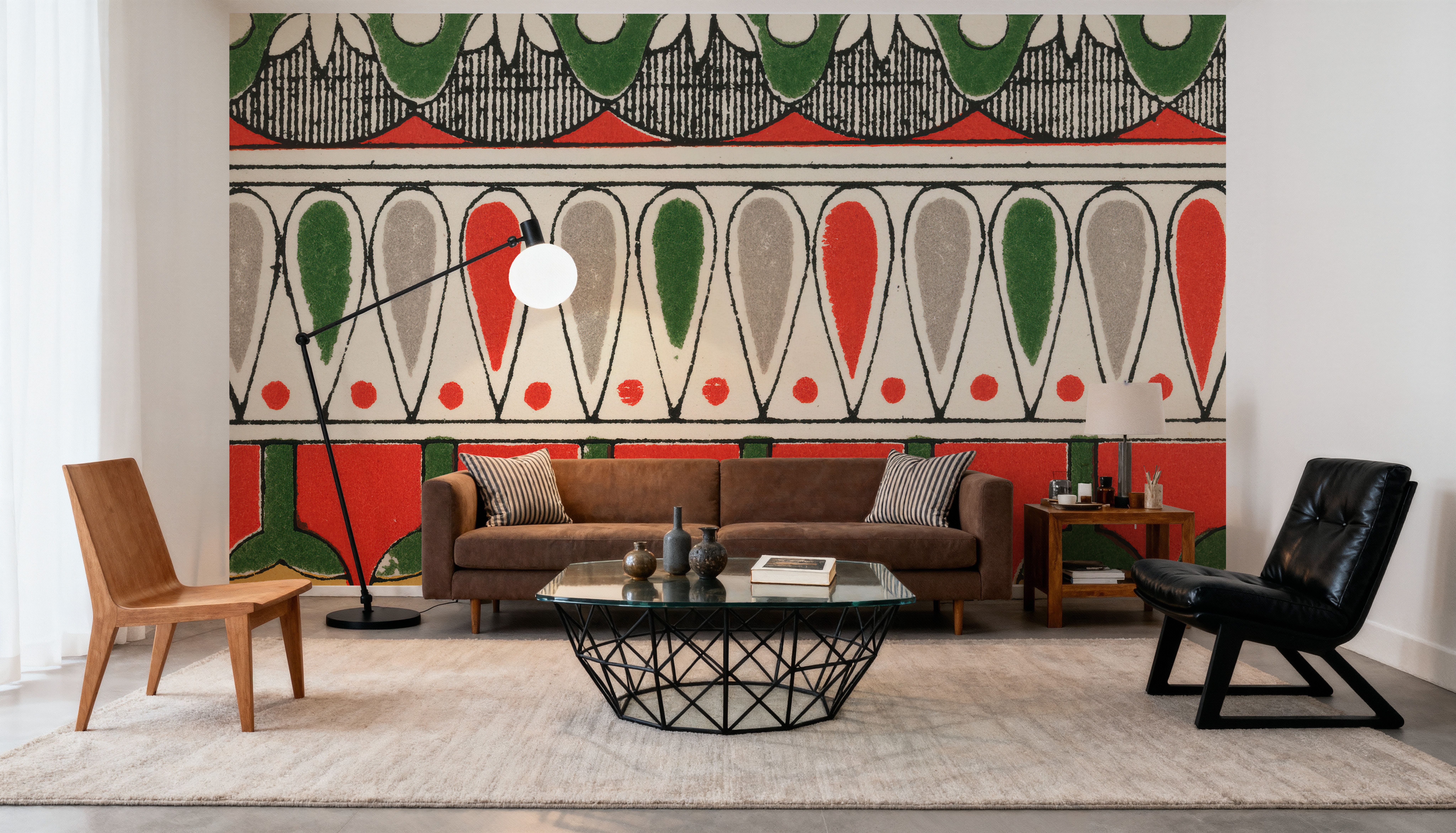 Egyptian Ornaments - Khnum, Wallpaper