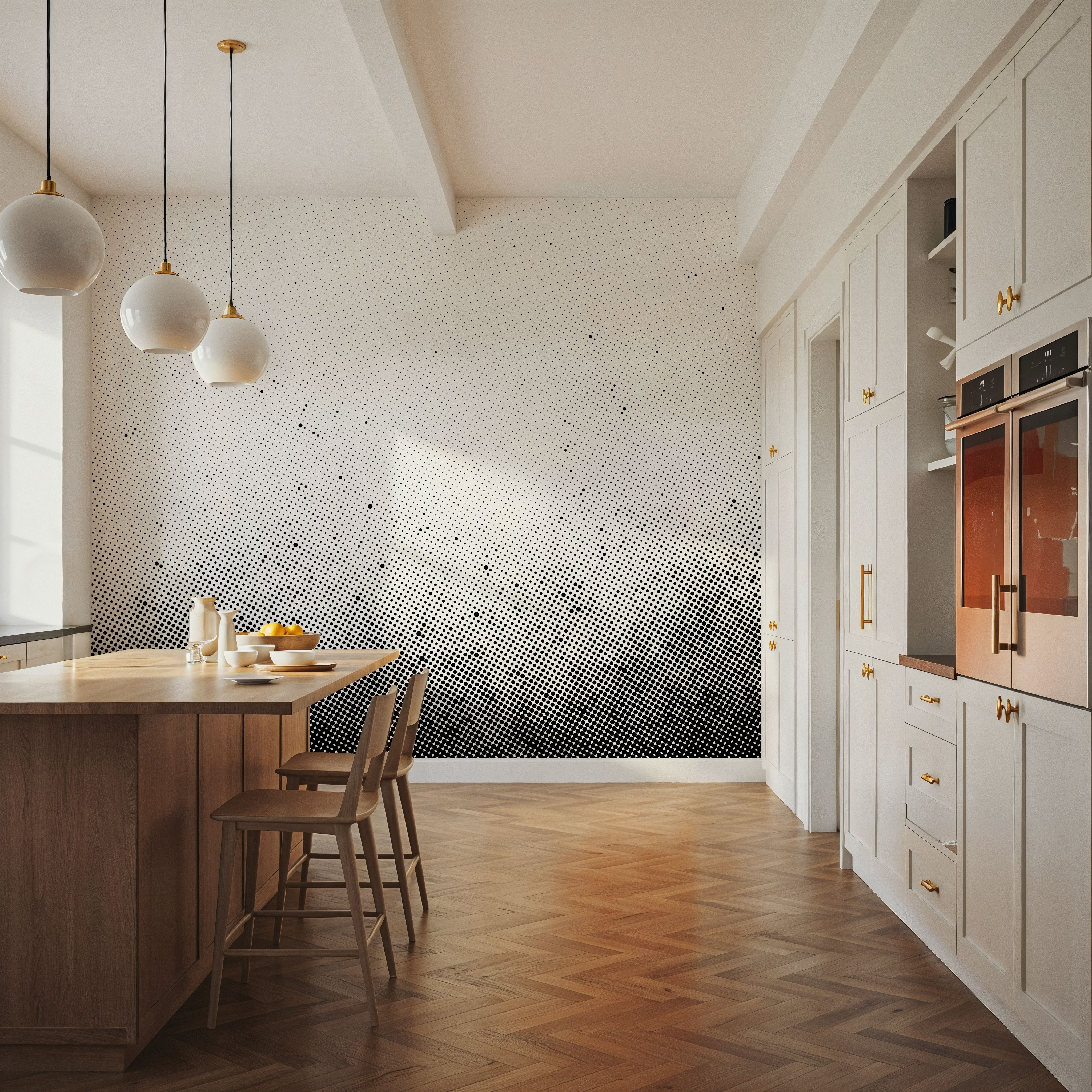 Gradient Halftone Dots