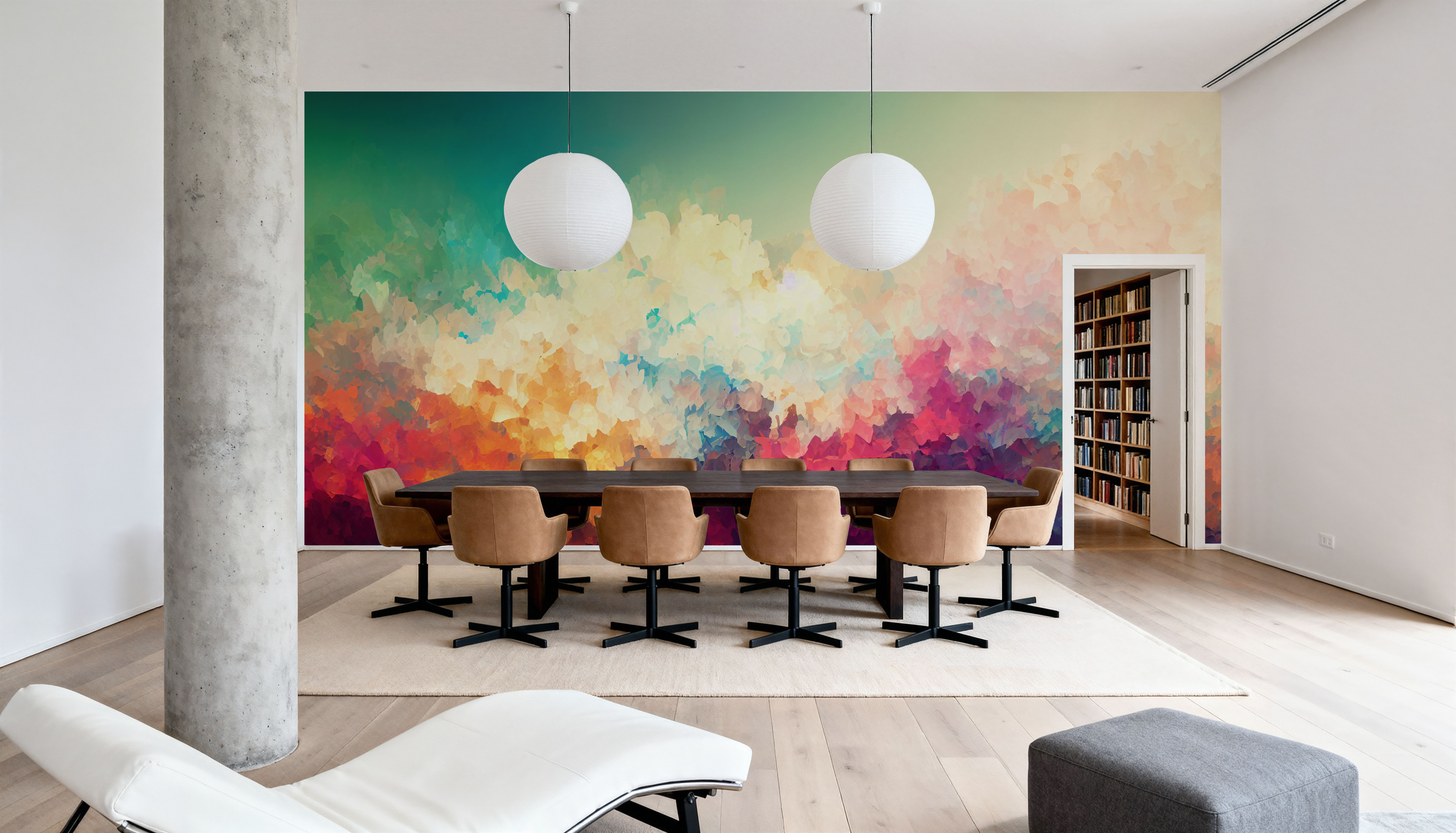 Rainbow Clouds, Wallpaper