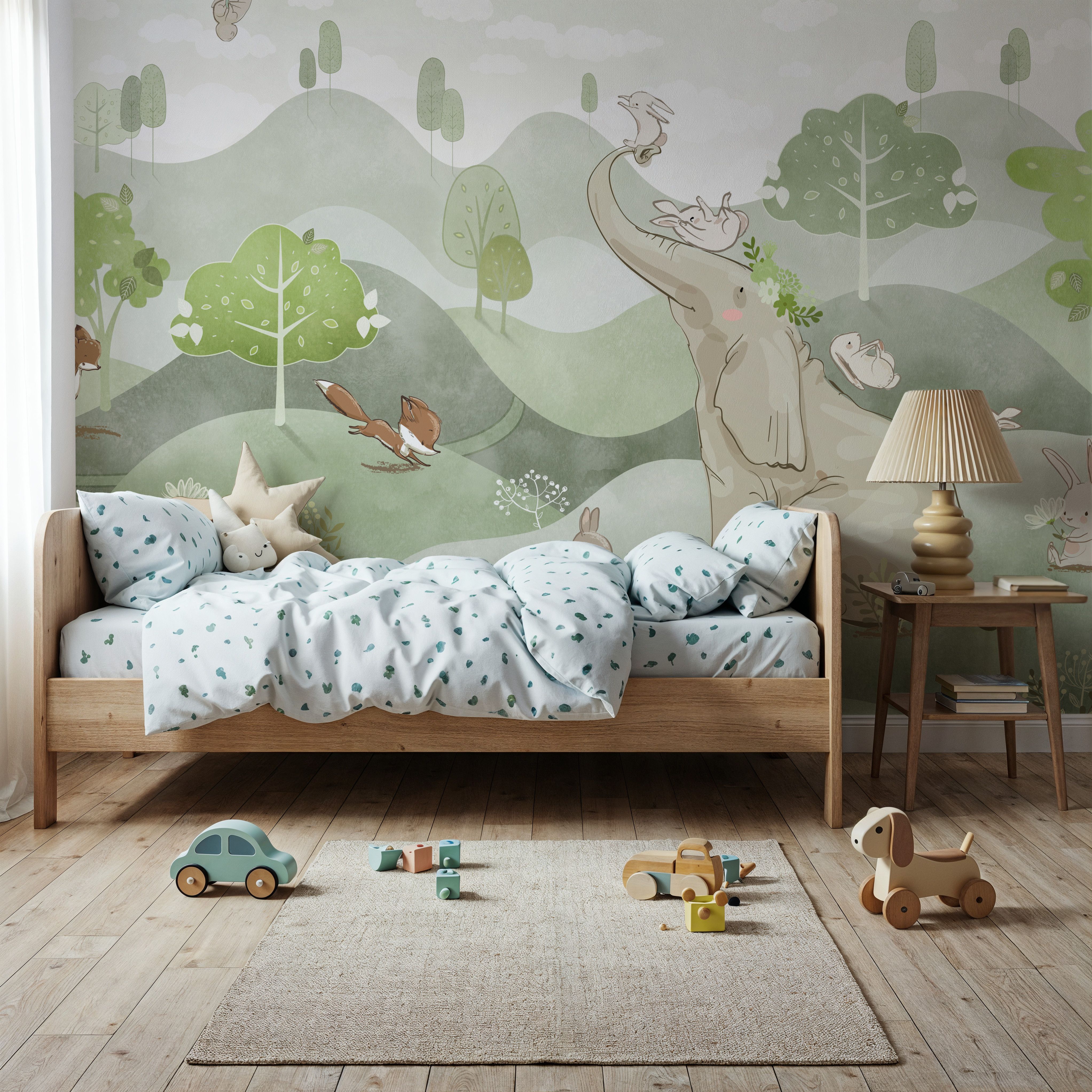 Bunny Friends, Green