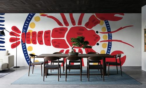 Kitschy Coastal Lobster