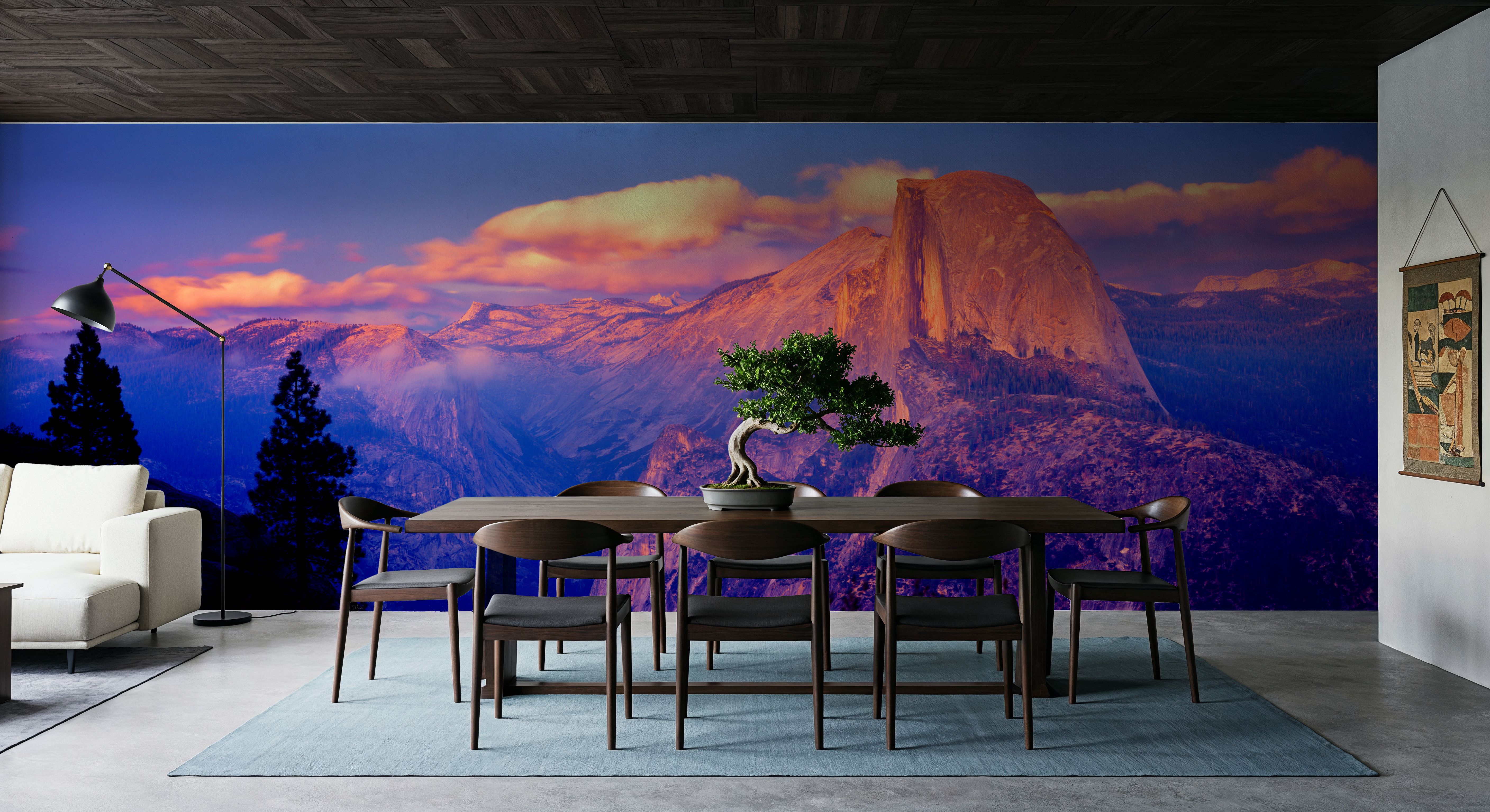 Half Dome in Falling Sunlight