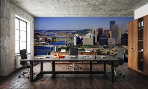Golden Bridges Cityscape