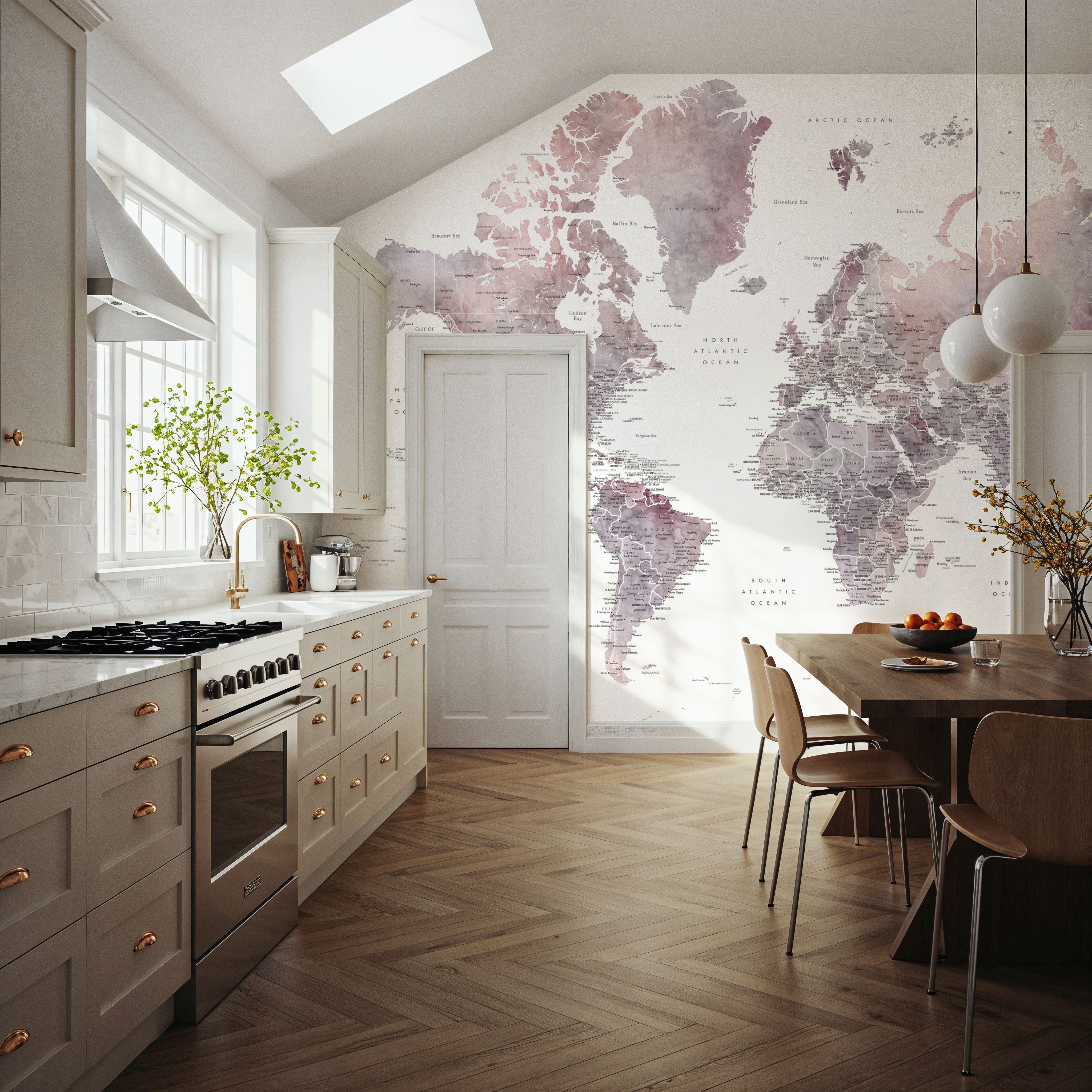 World Map Cities - Noelie