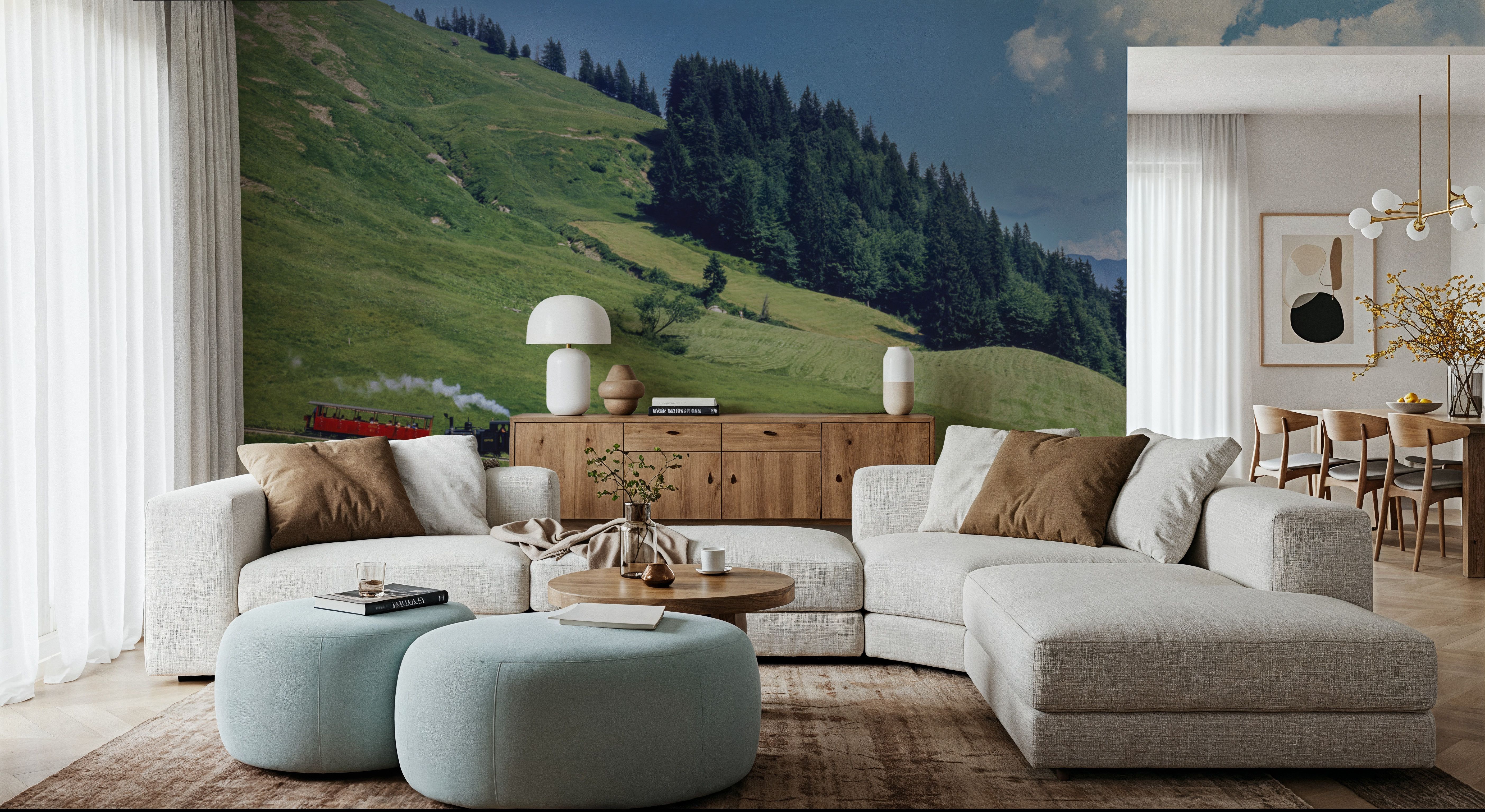 Mountain Railway Journey