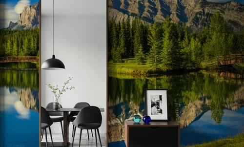 Mirror in Banff