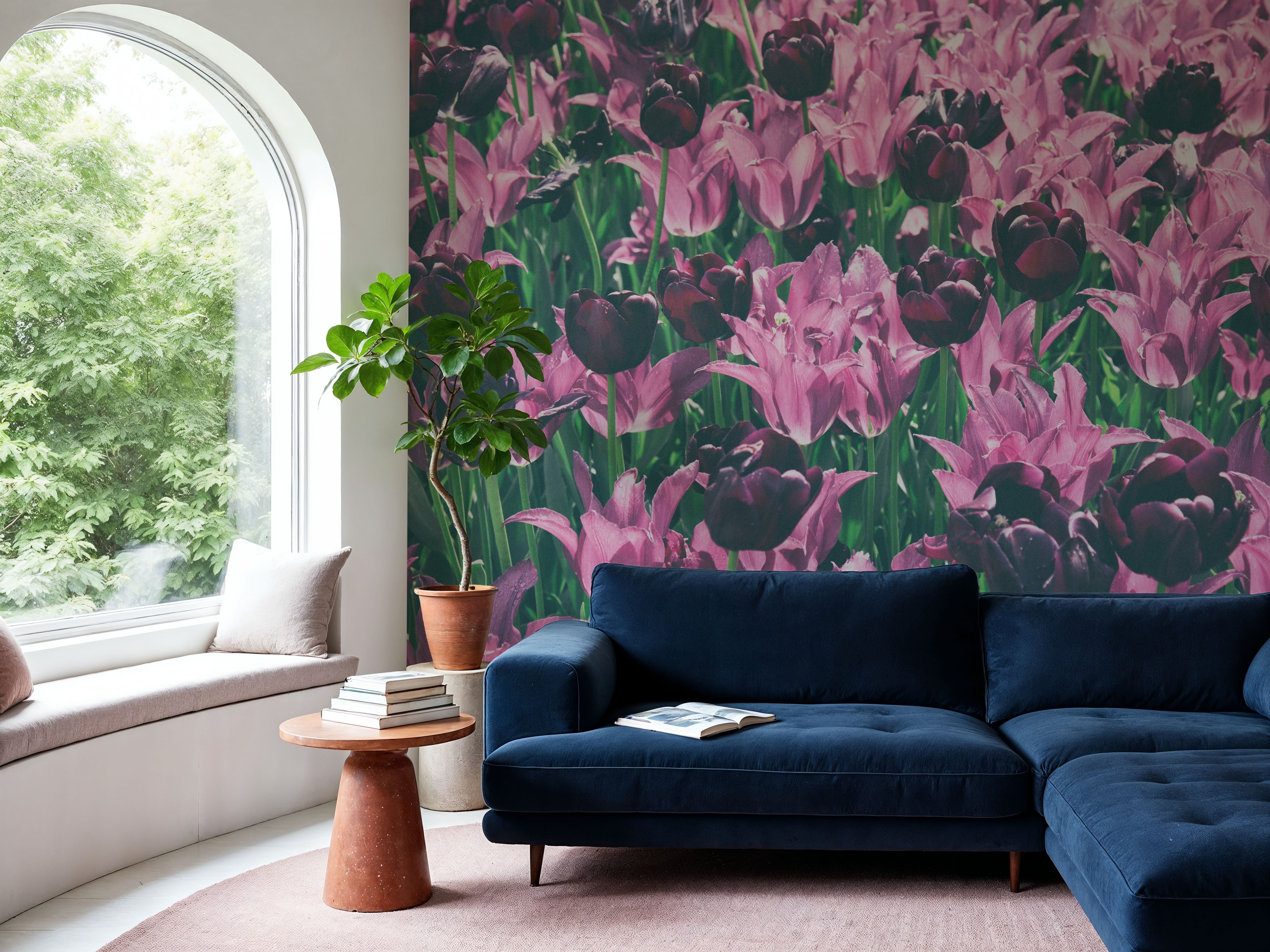 Tulip Reach, Wallpaper