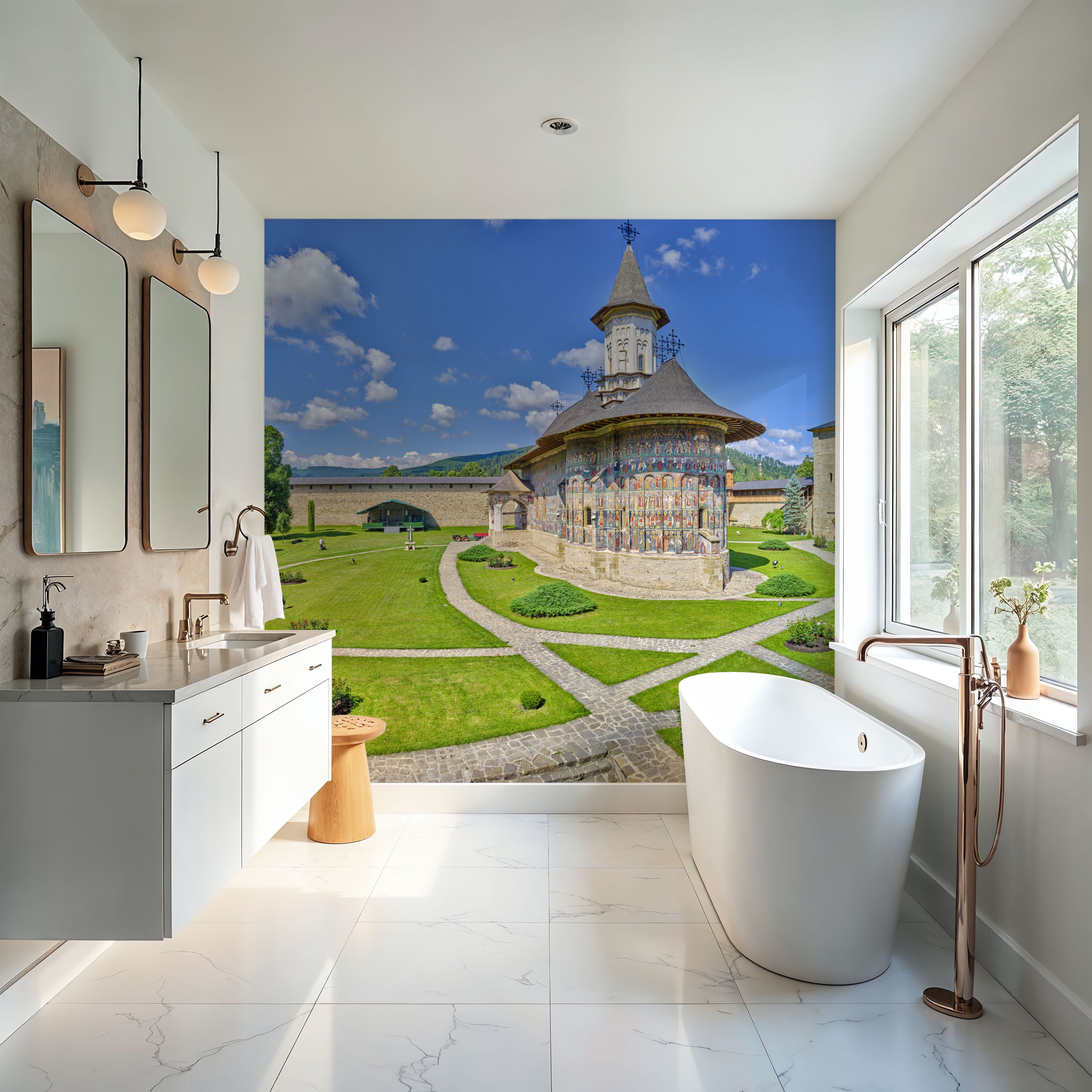 Sacred Monastery Garden