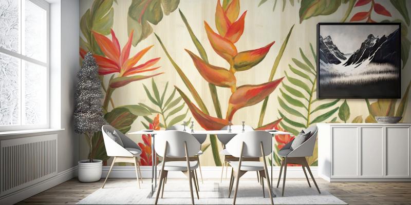 Where Are The Birds? wallpaper mural 100% PVC-free and non-toxic