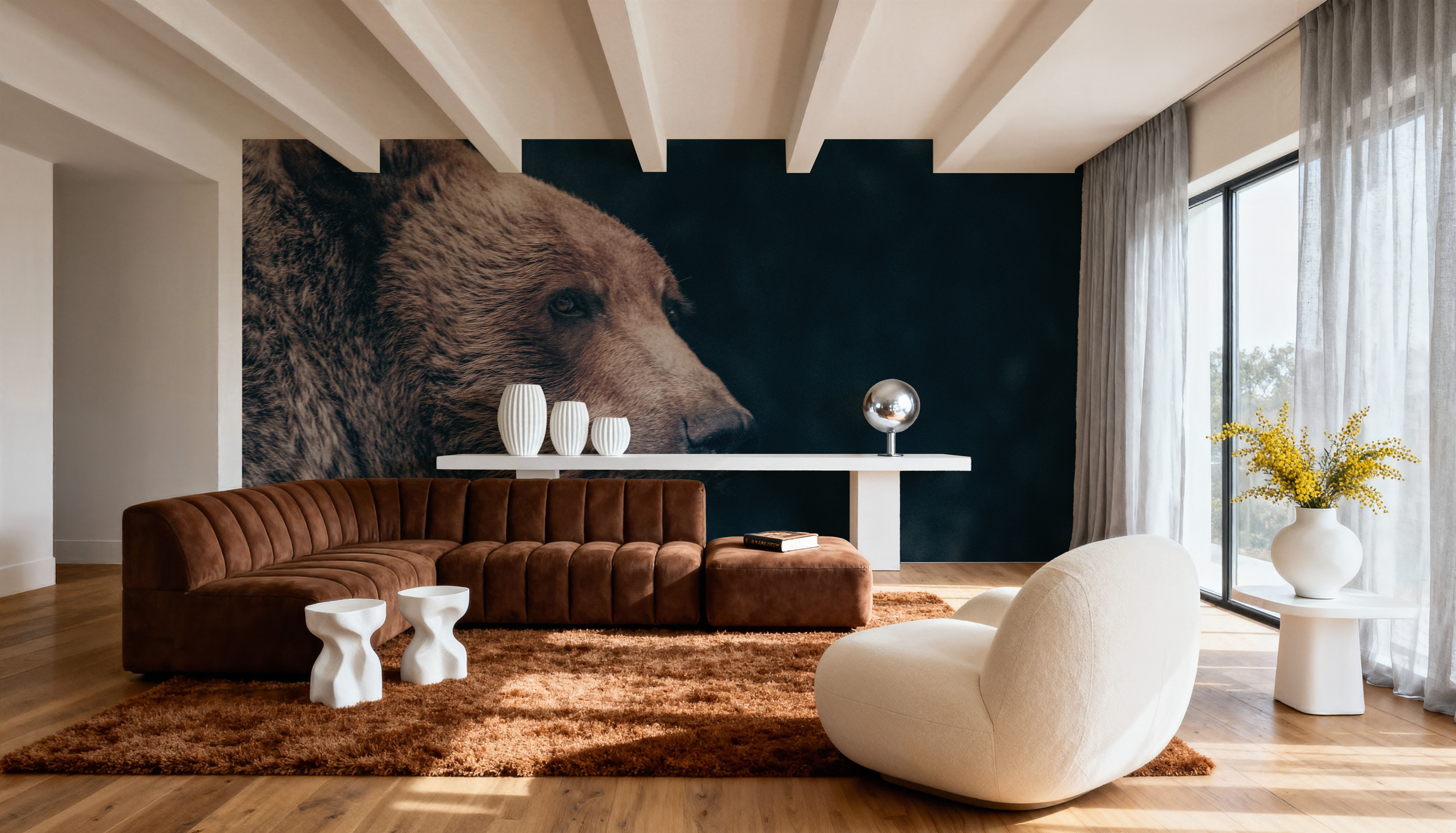 Grizzly Bear Portrait