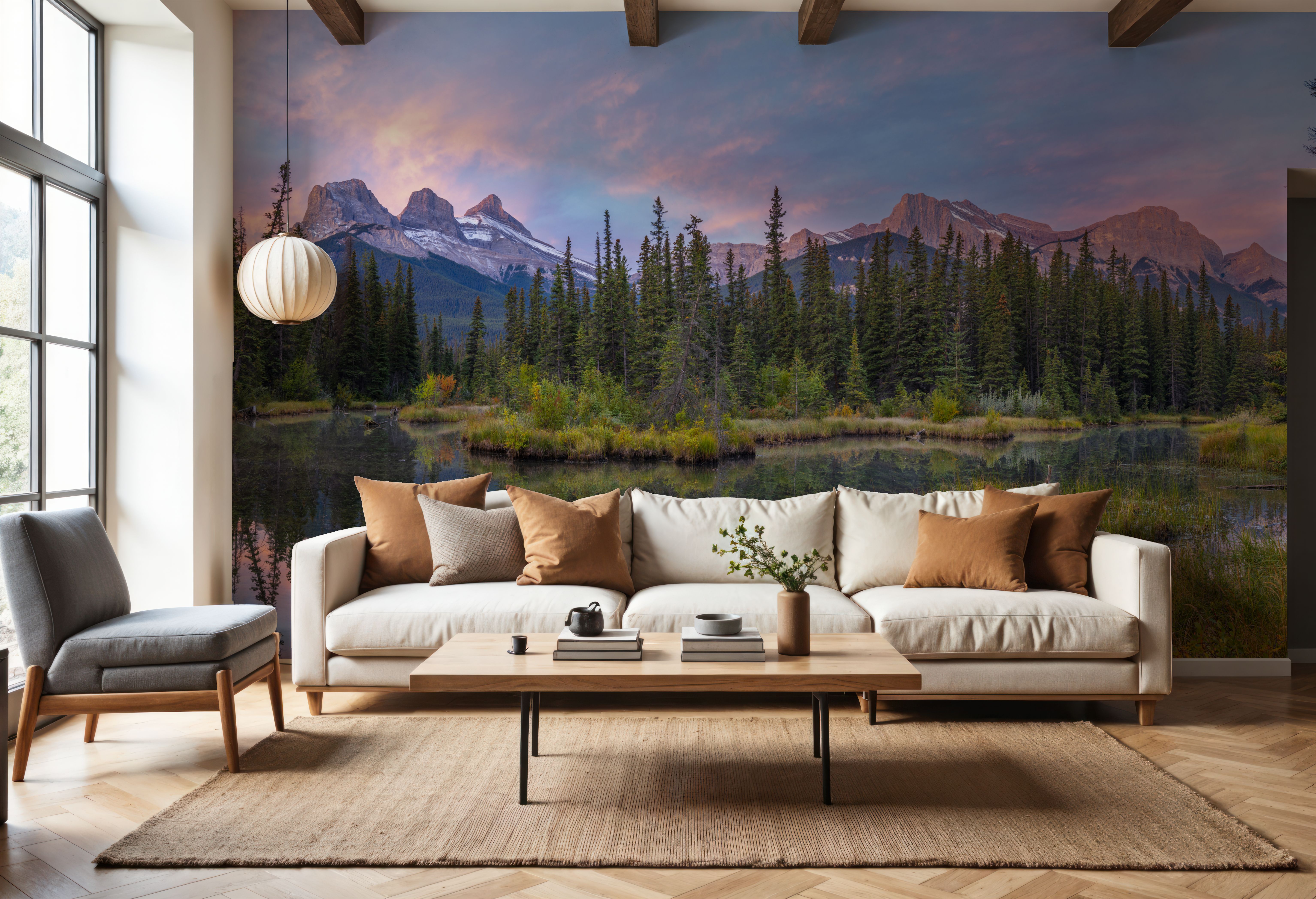 Mount Lawrence Grassi, Papier peint