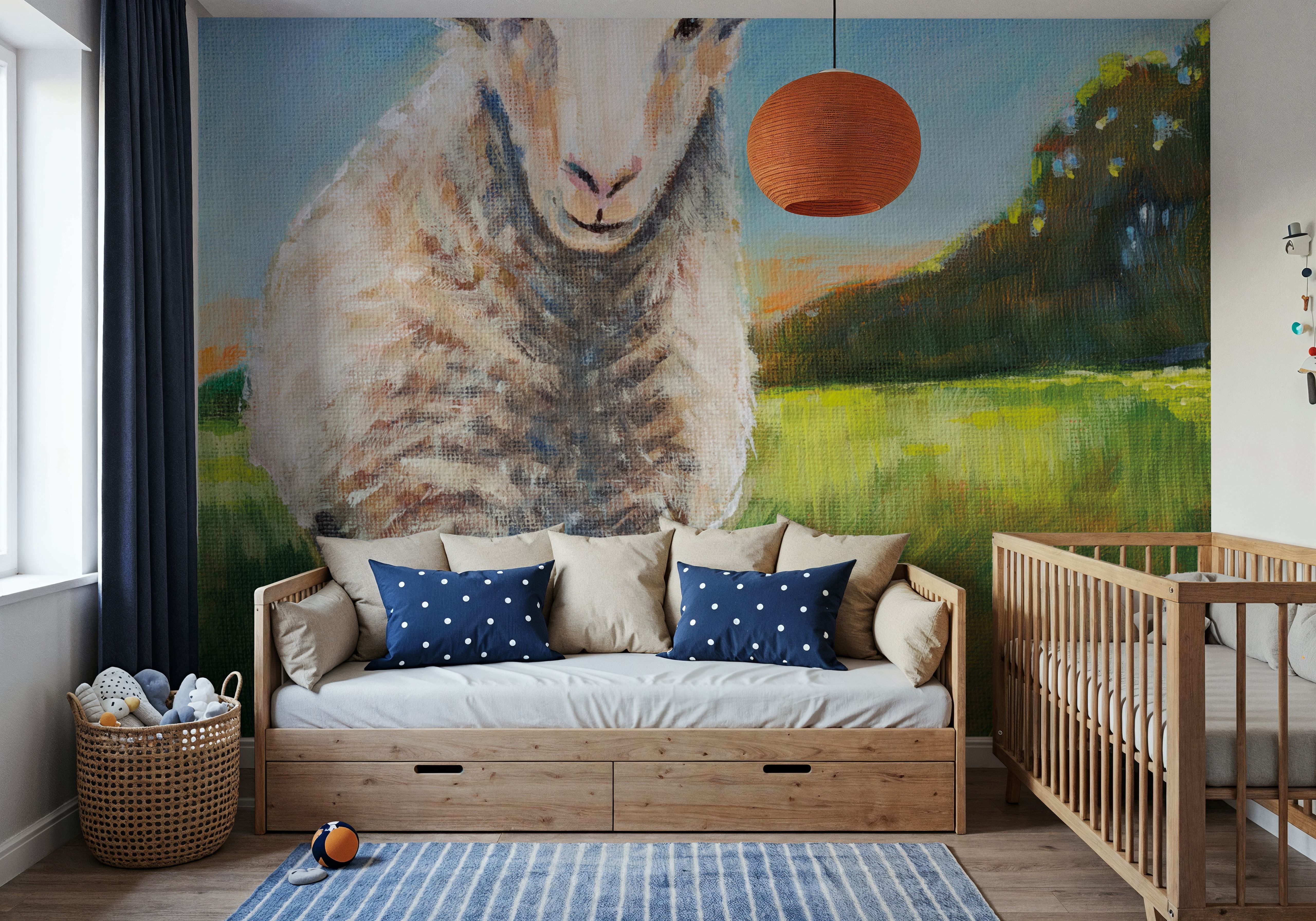 Head of the Flock, Tapet