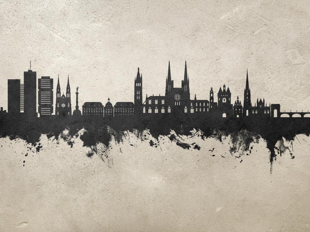 Bordeaux France Skyline  Concrete