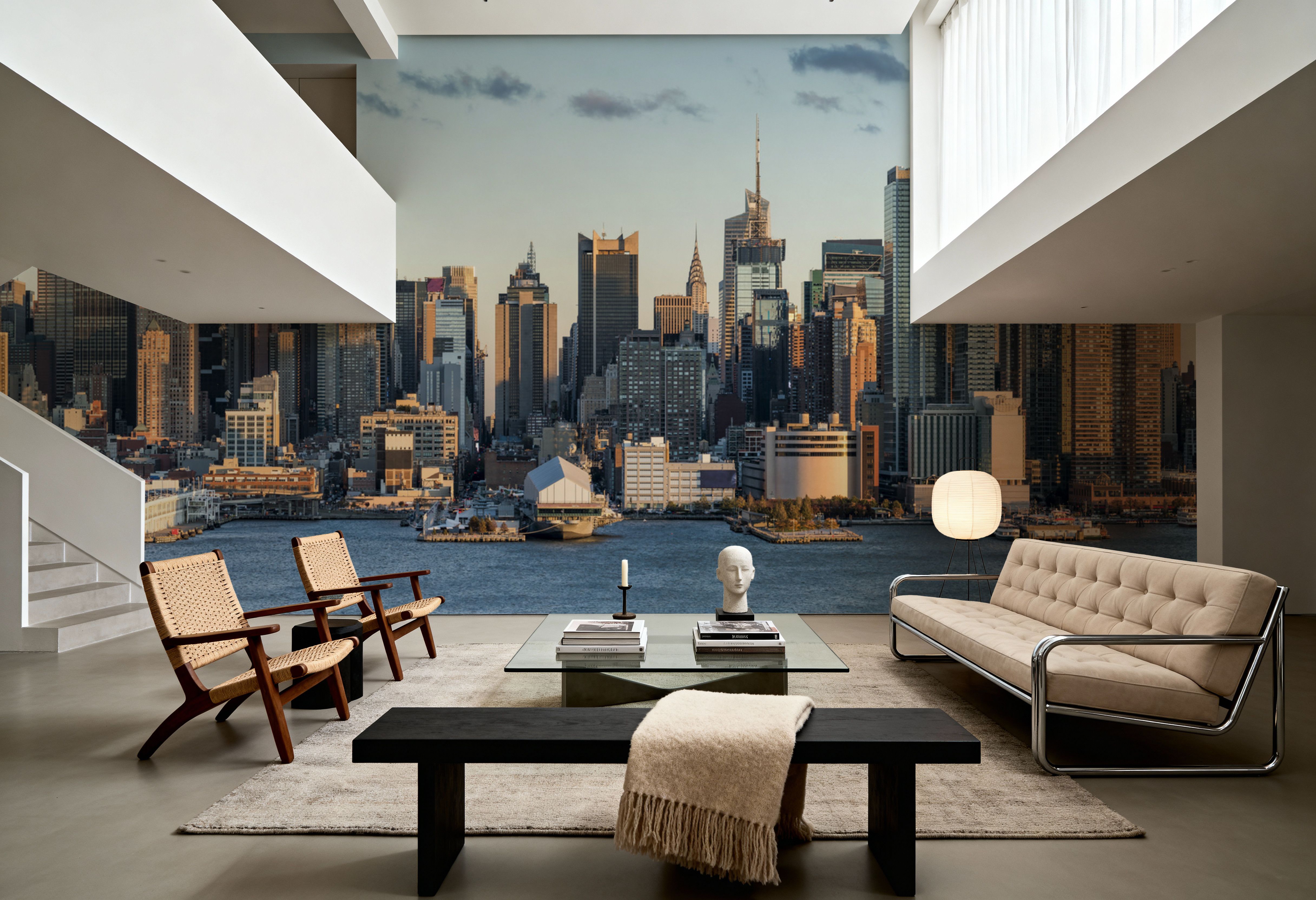 Manhattan along the Hudson