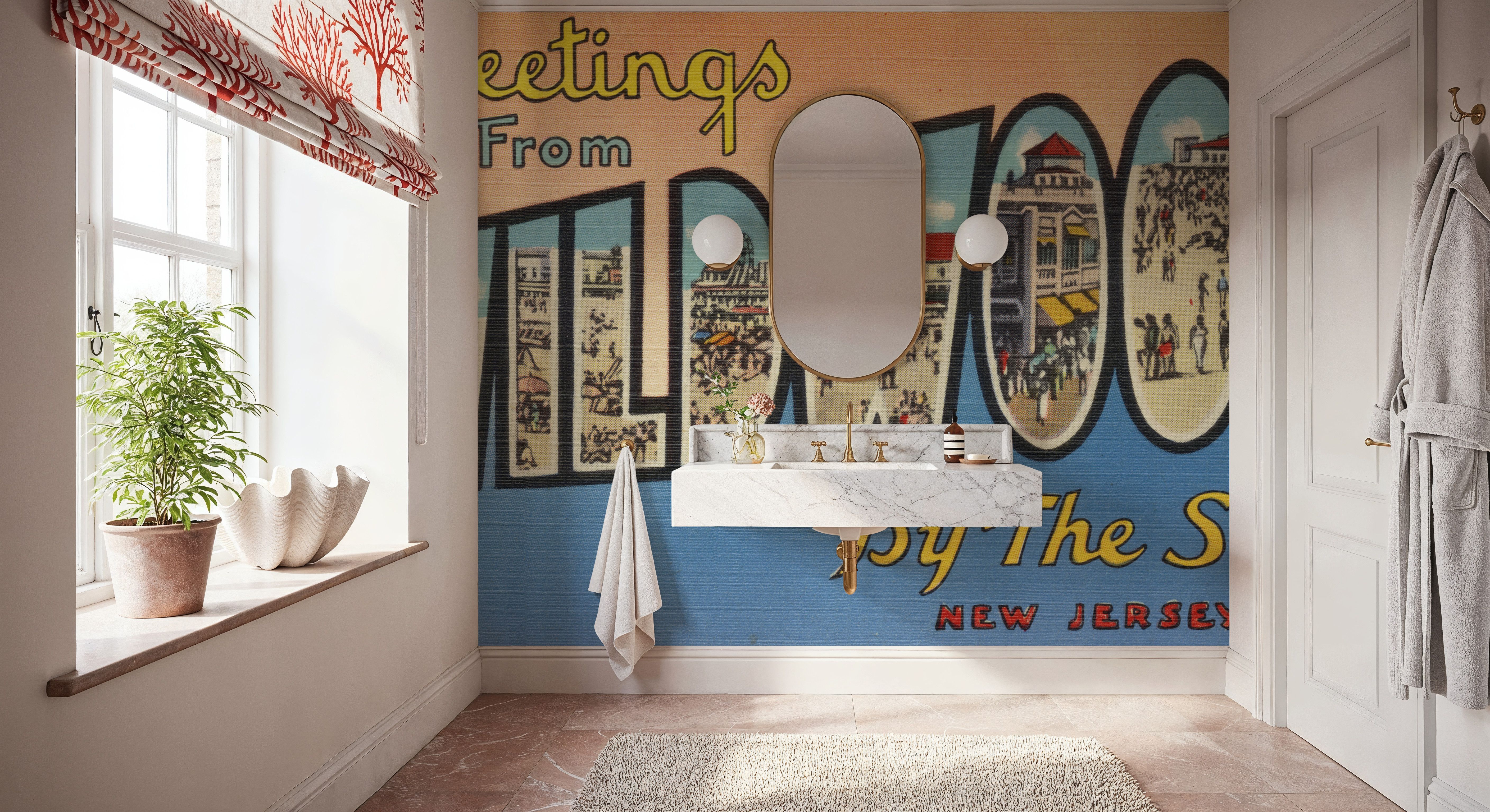 Greetings from Wildwood - Screenprint Postcard