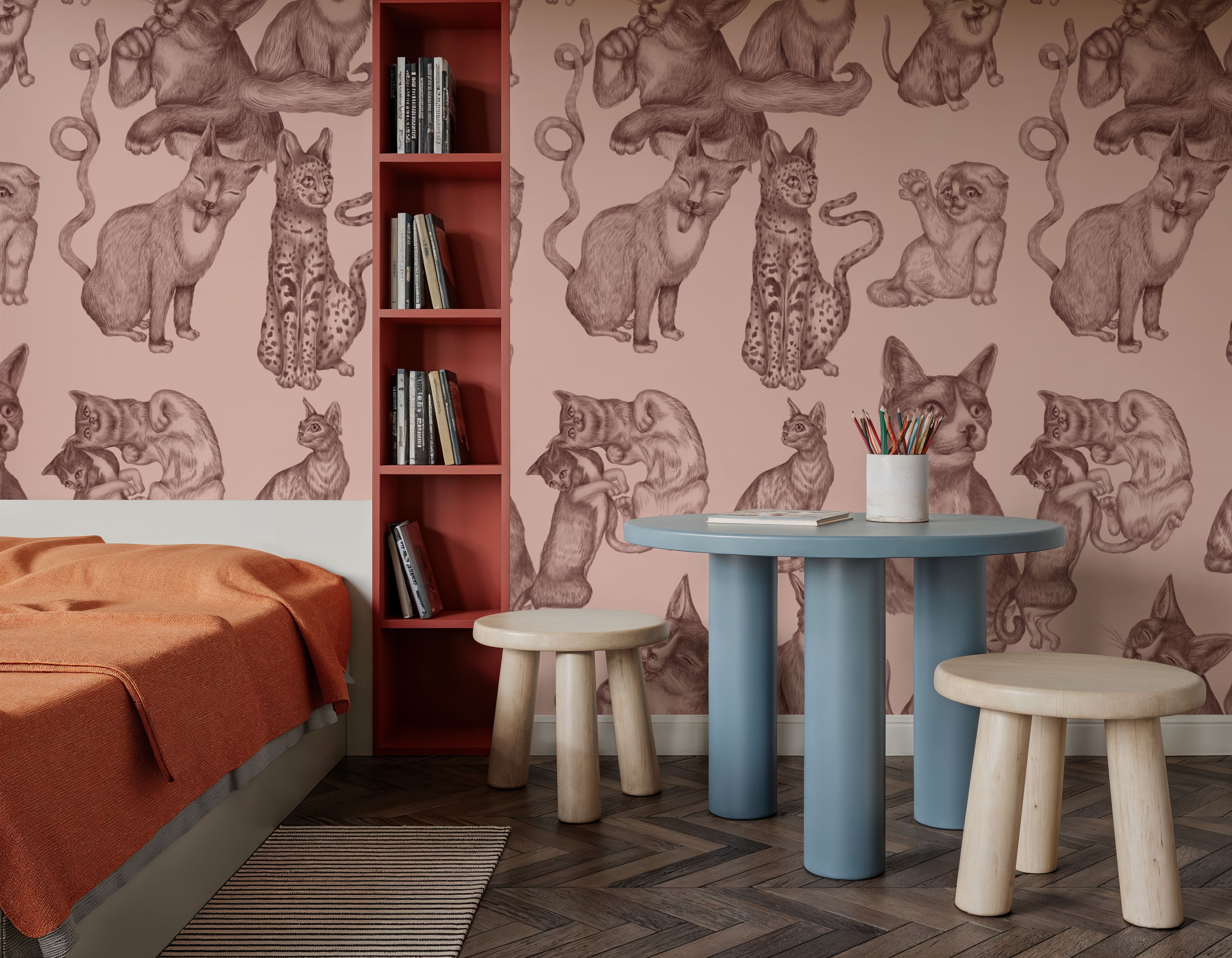 Cat Lounge, Pink