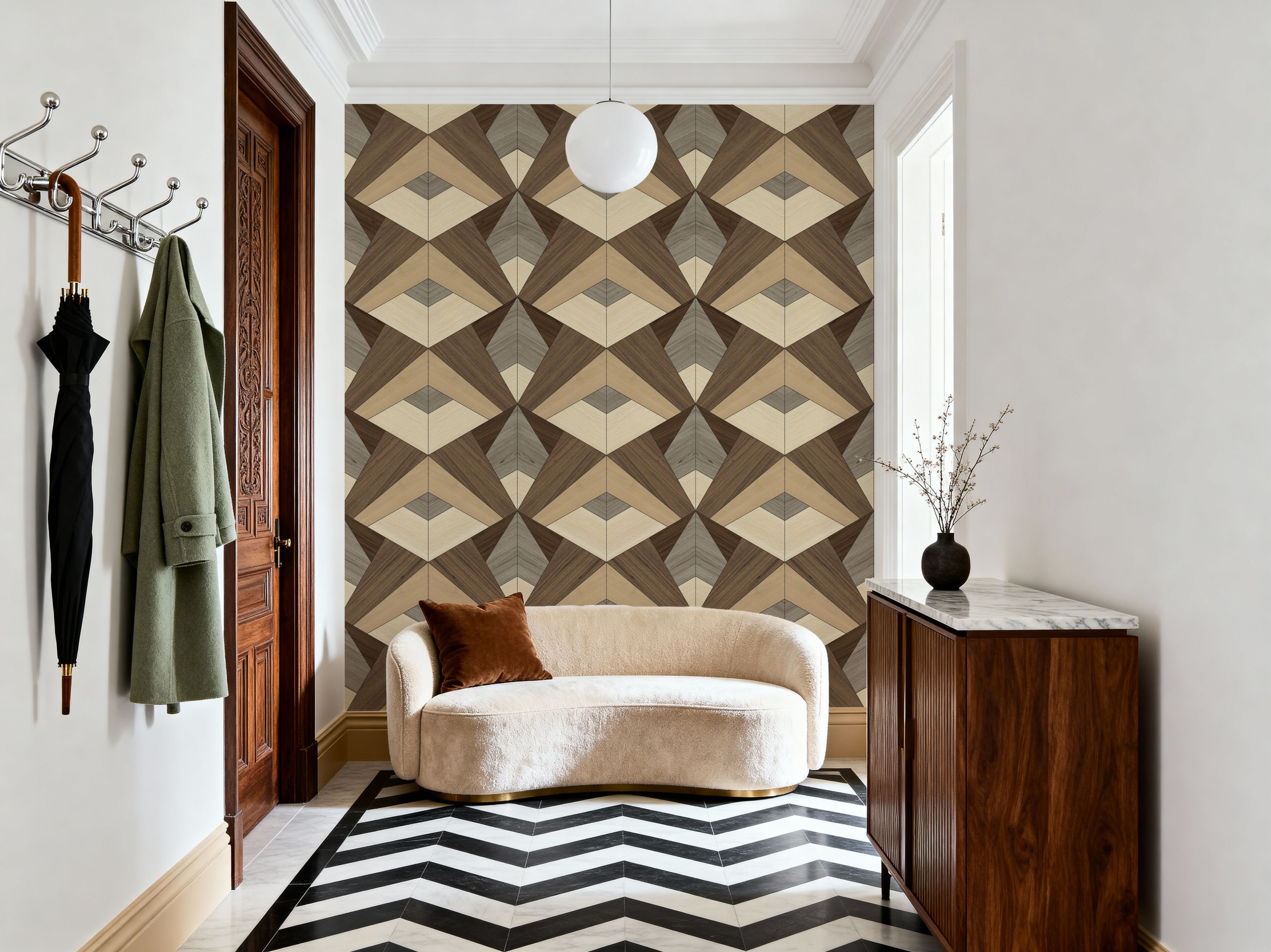 Exquisite Wood, Wallpaper