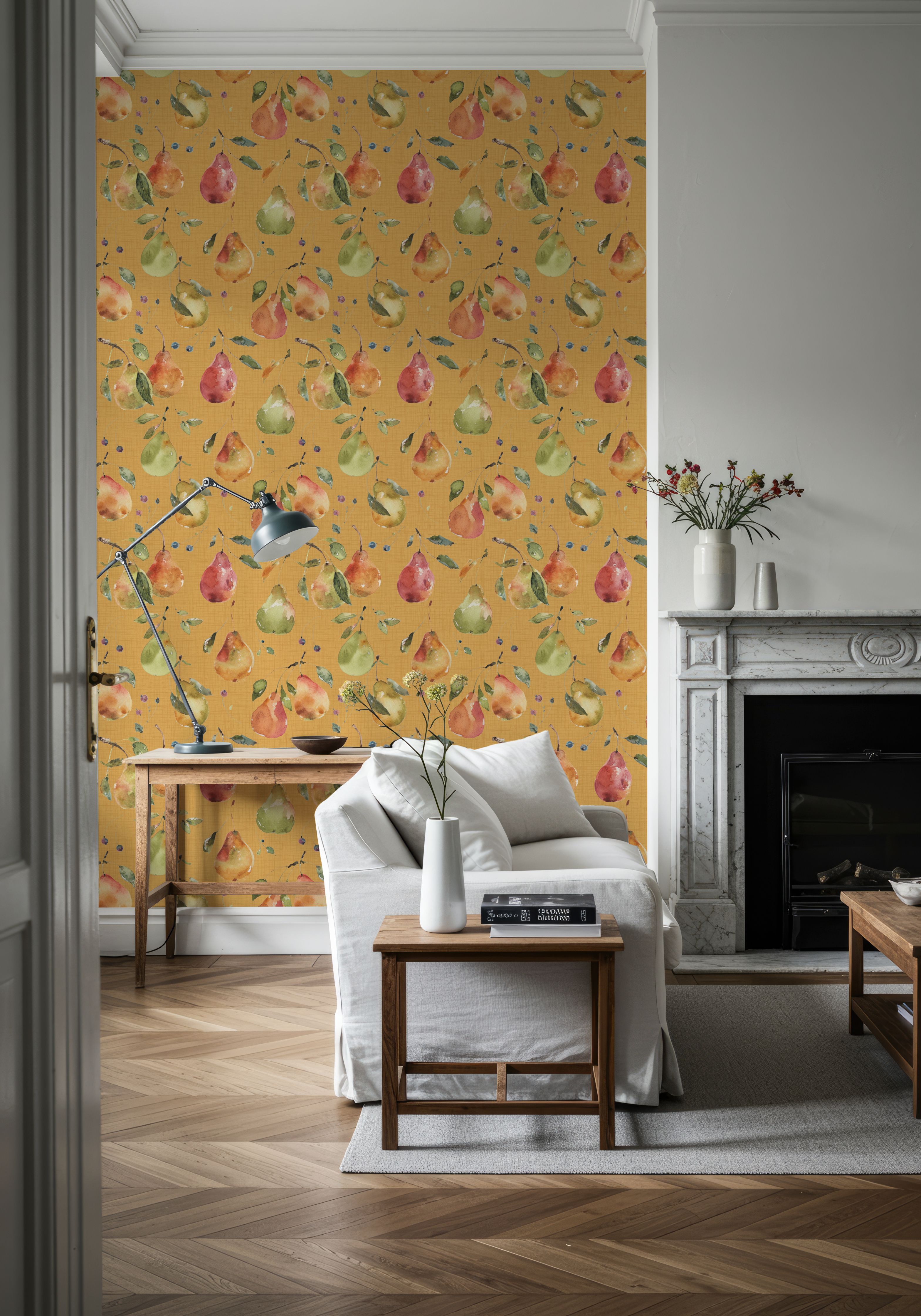 Time to Share Pears Yellow