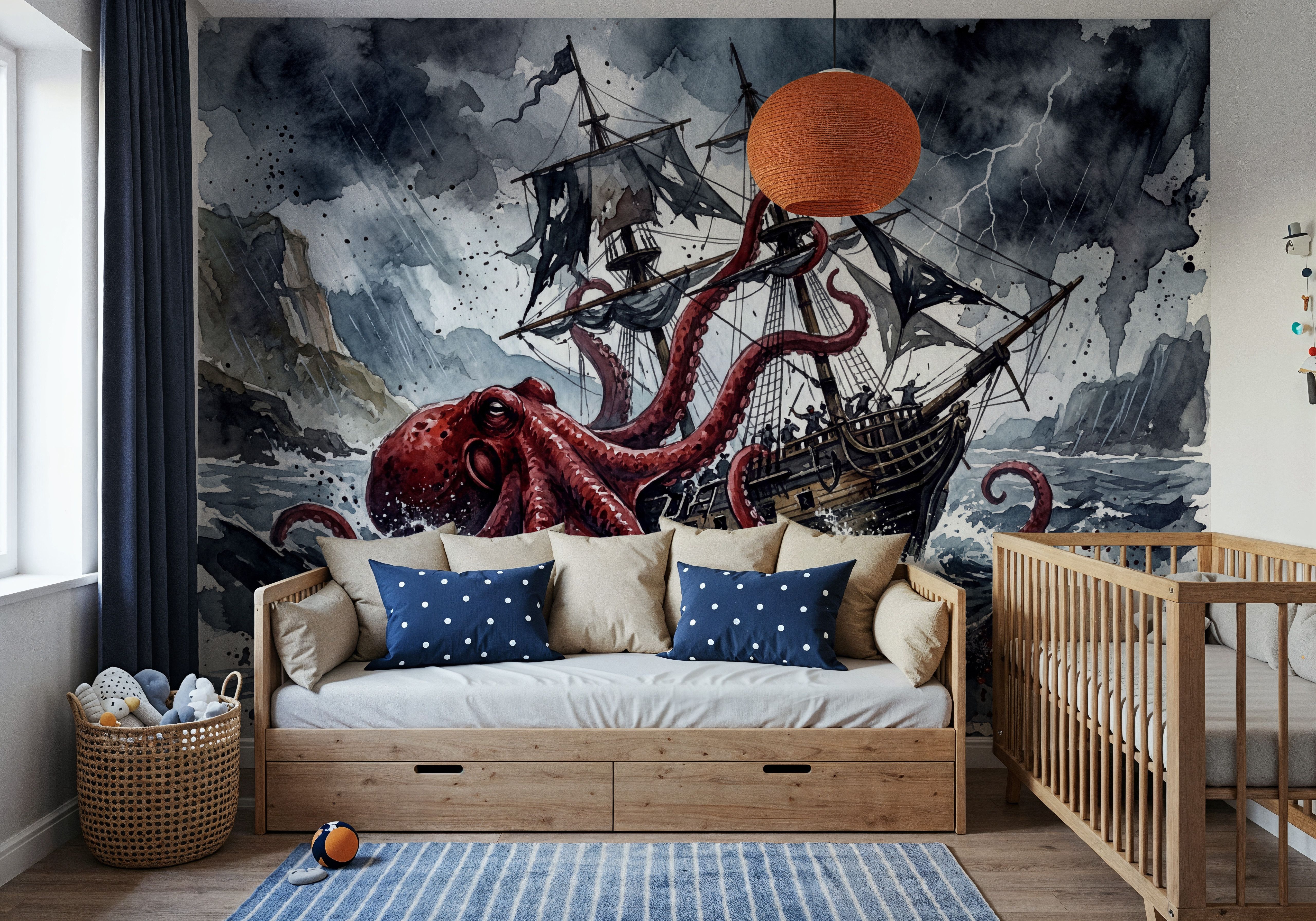 The Octopus Beast, Wallpaper