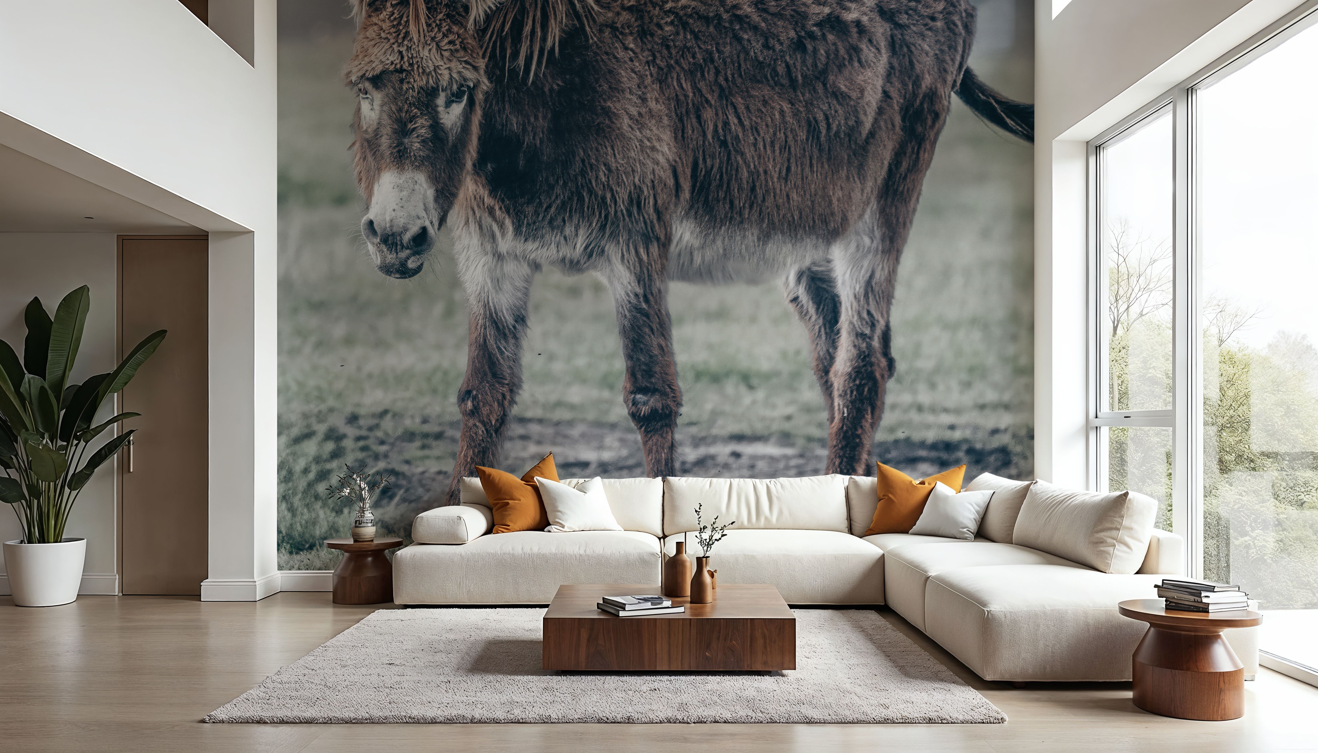 Donkey Summer III, Wallpaper