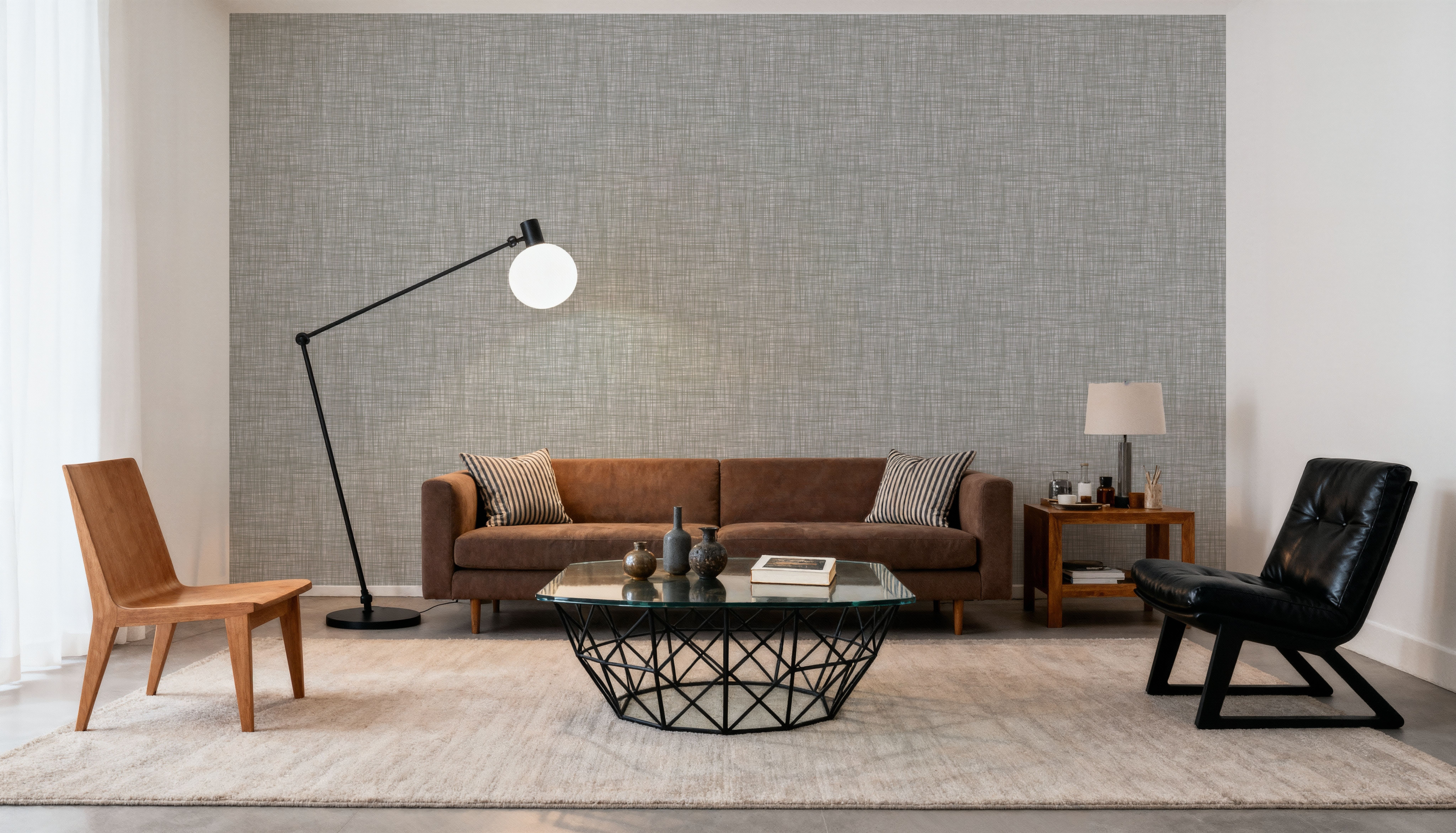 Mottled Linen Effect, Artichoke