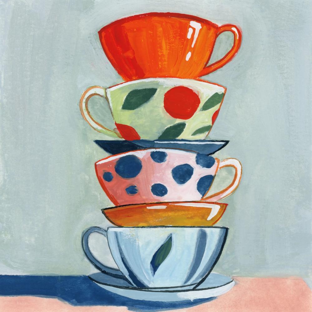 Stack of Teacups