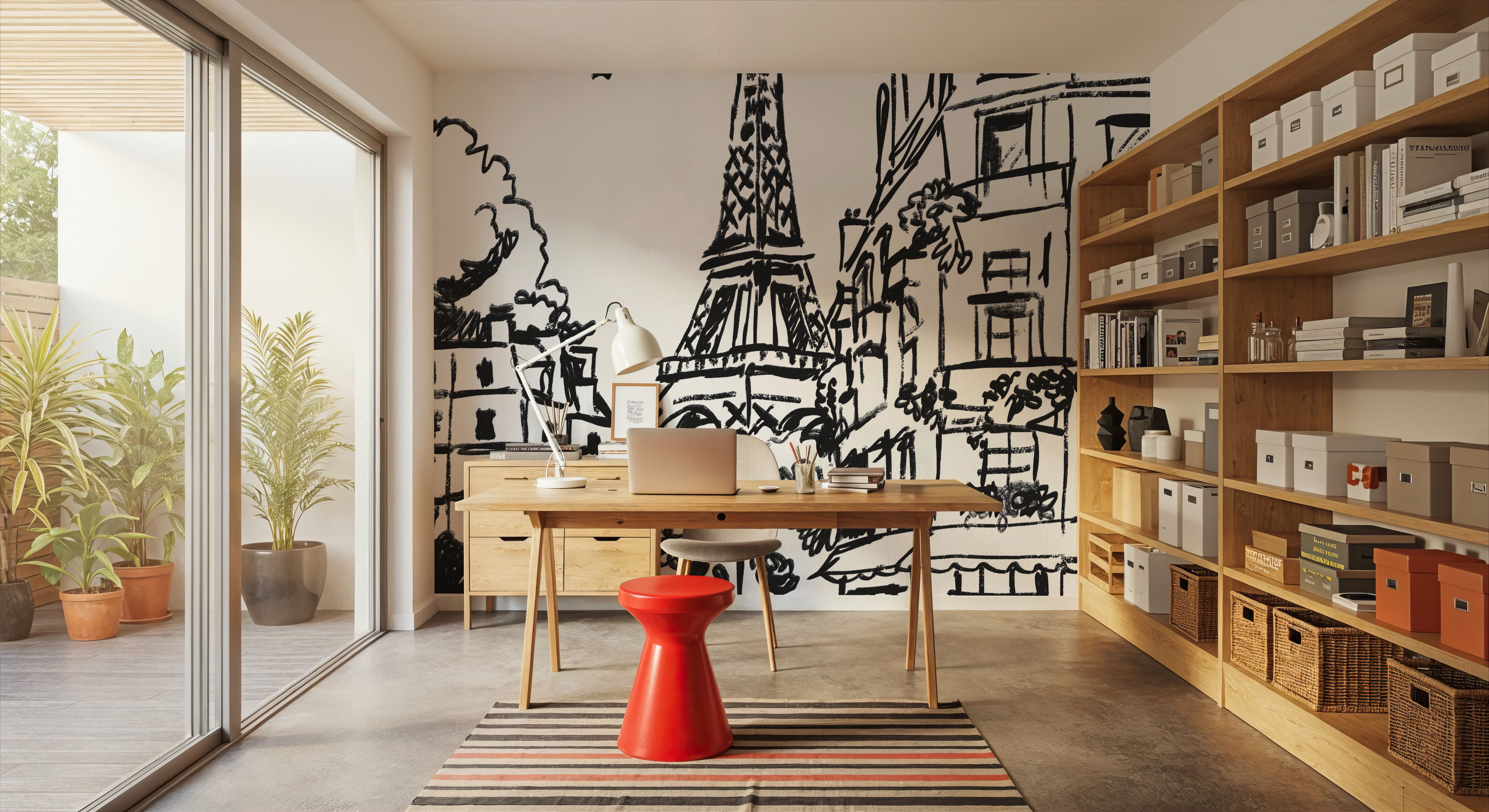 Paris Scene Sketch I