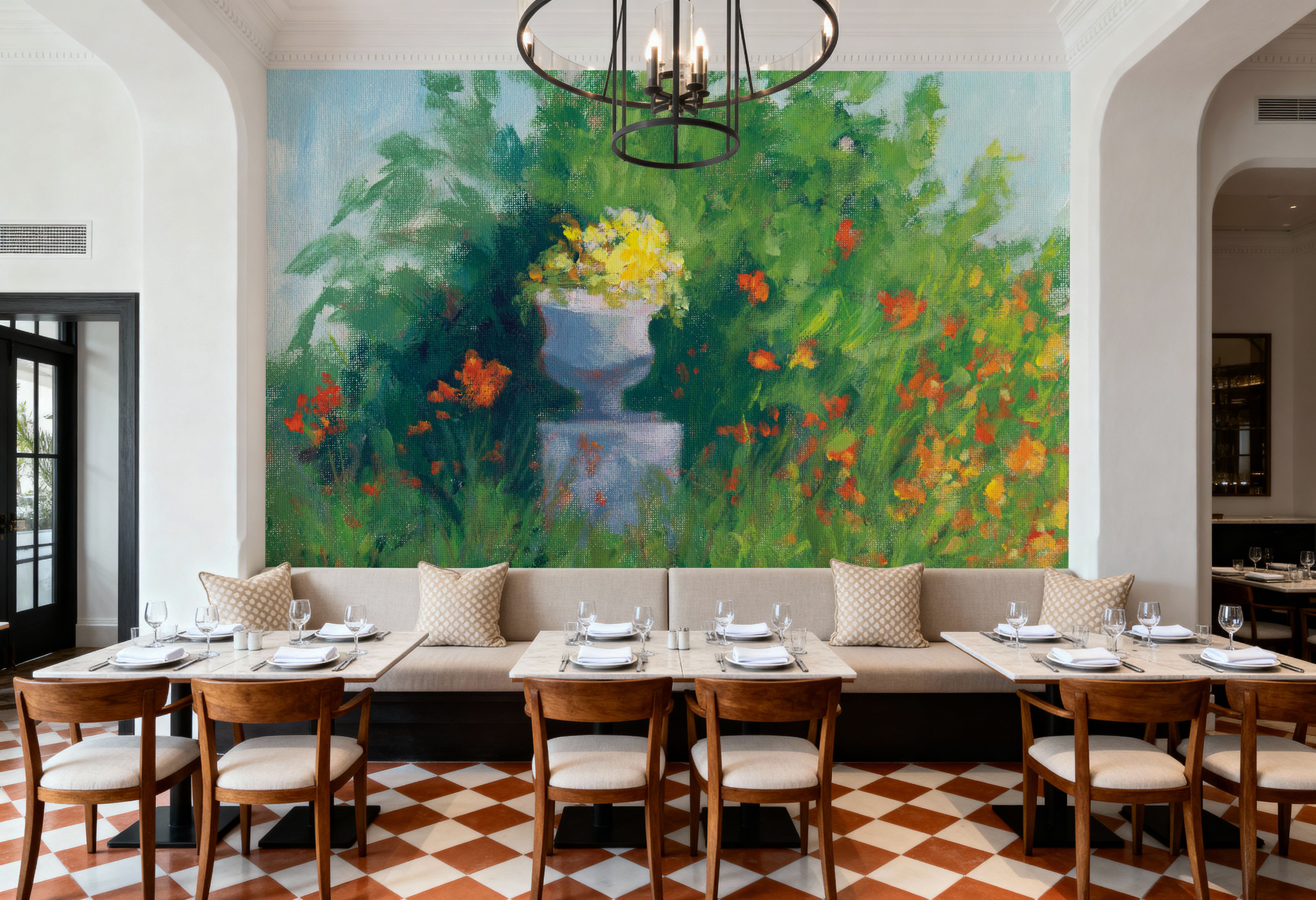 Garden Urn en Plein Air