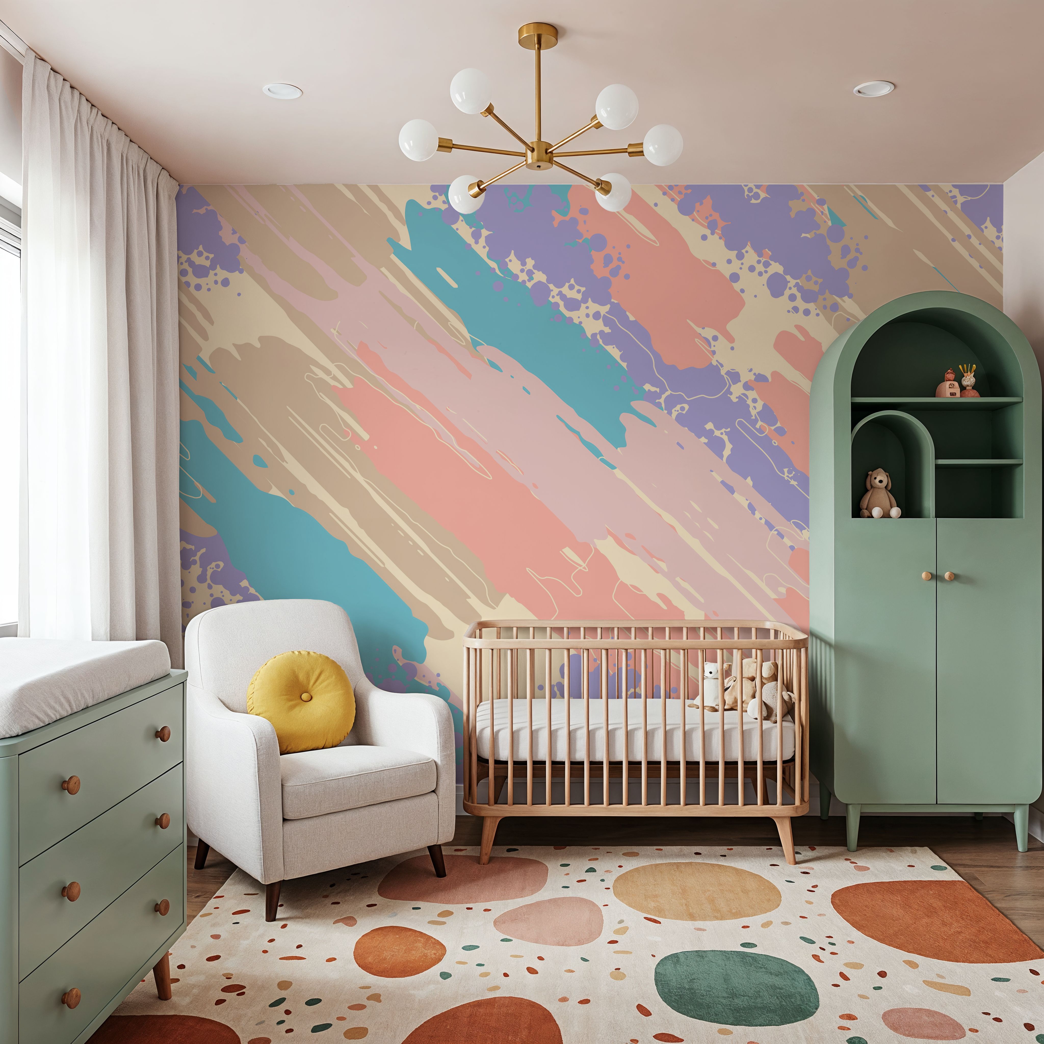 Shape And Splash Diagonal