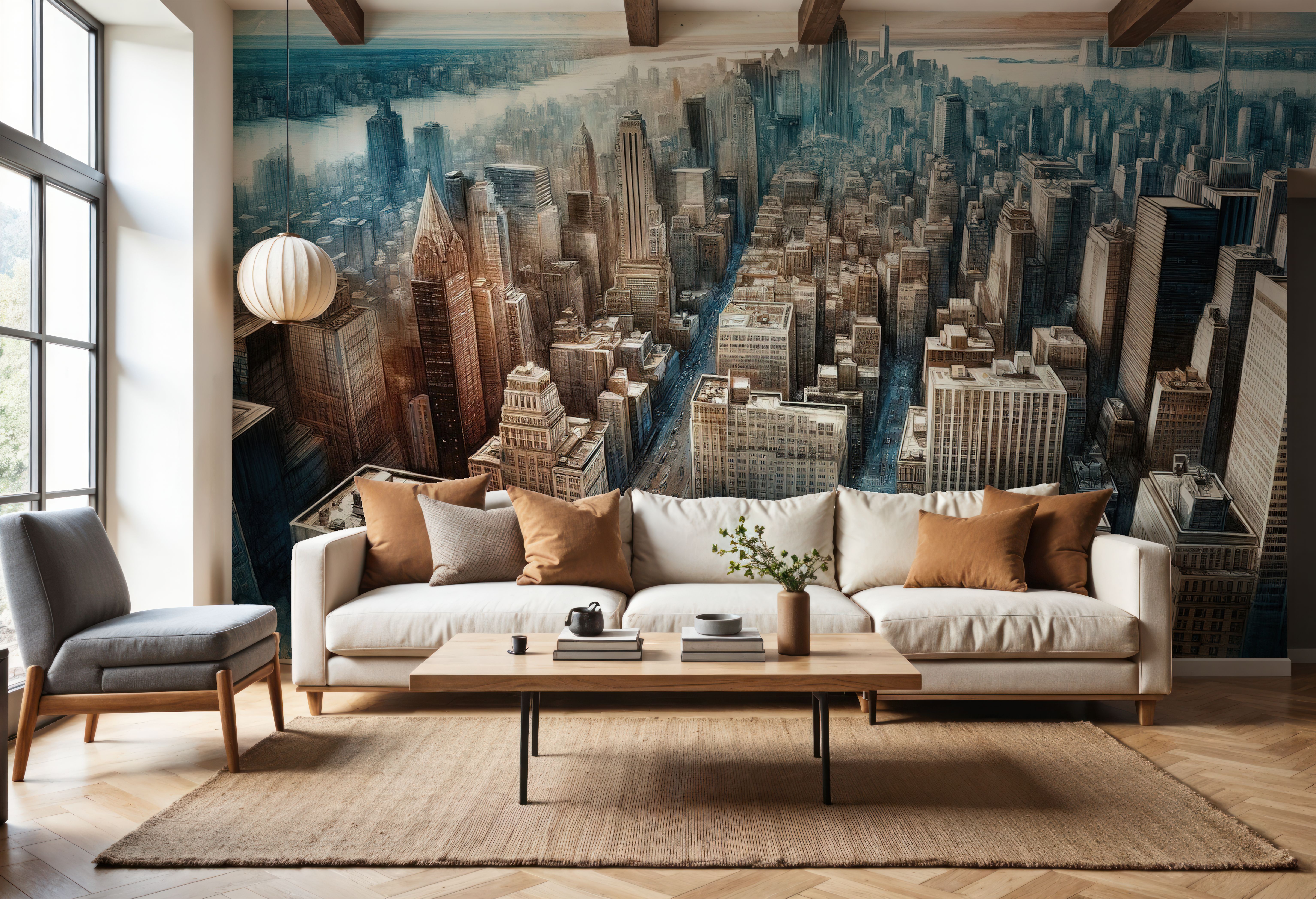 Watercolor Urban Symphony