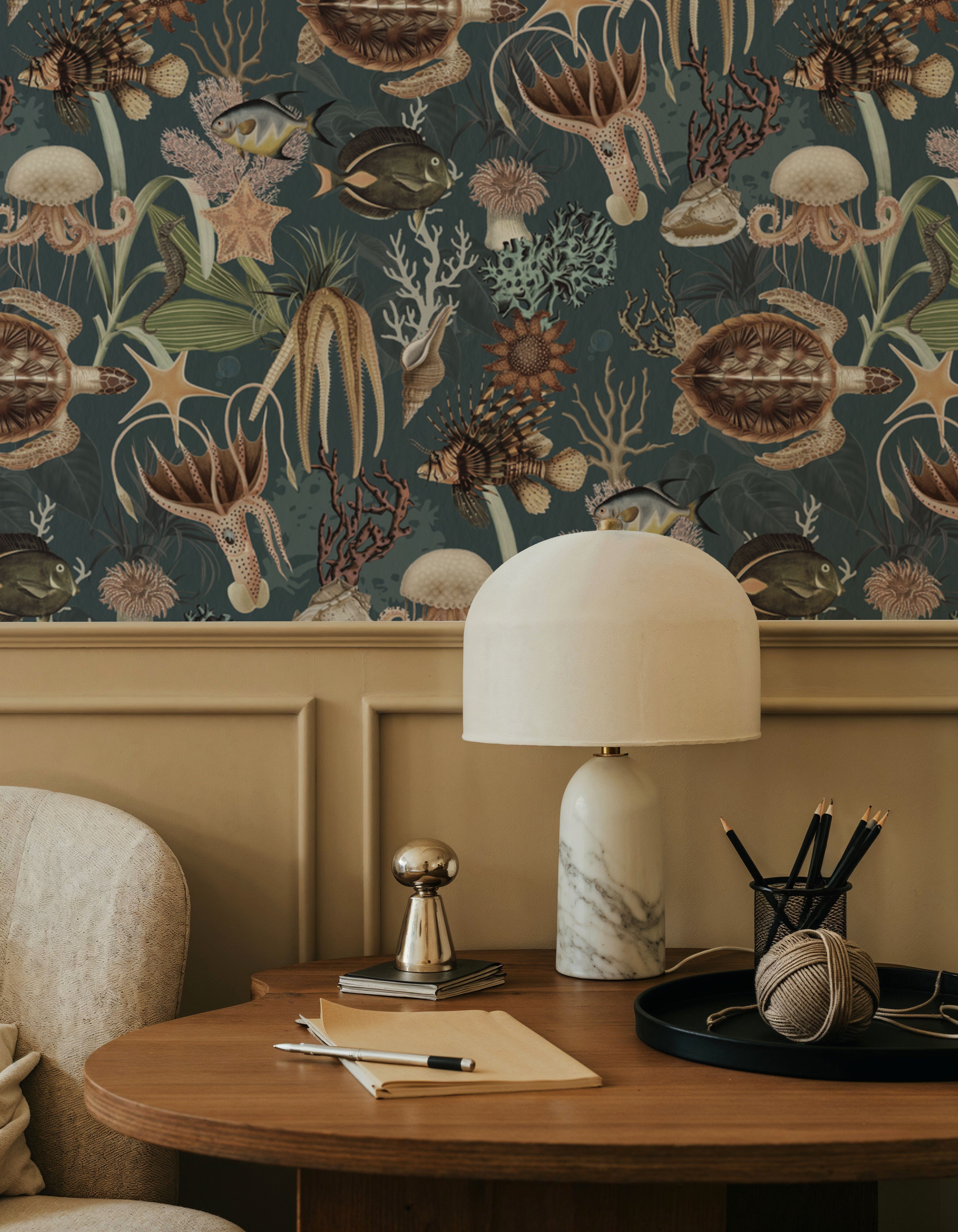 Deep Sea, Pigeon Blue