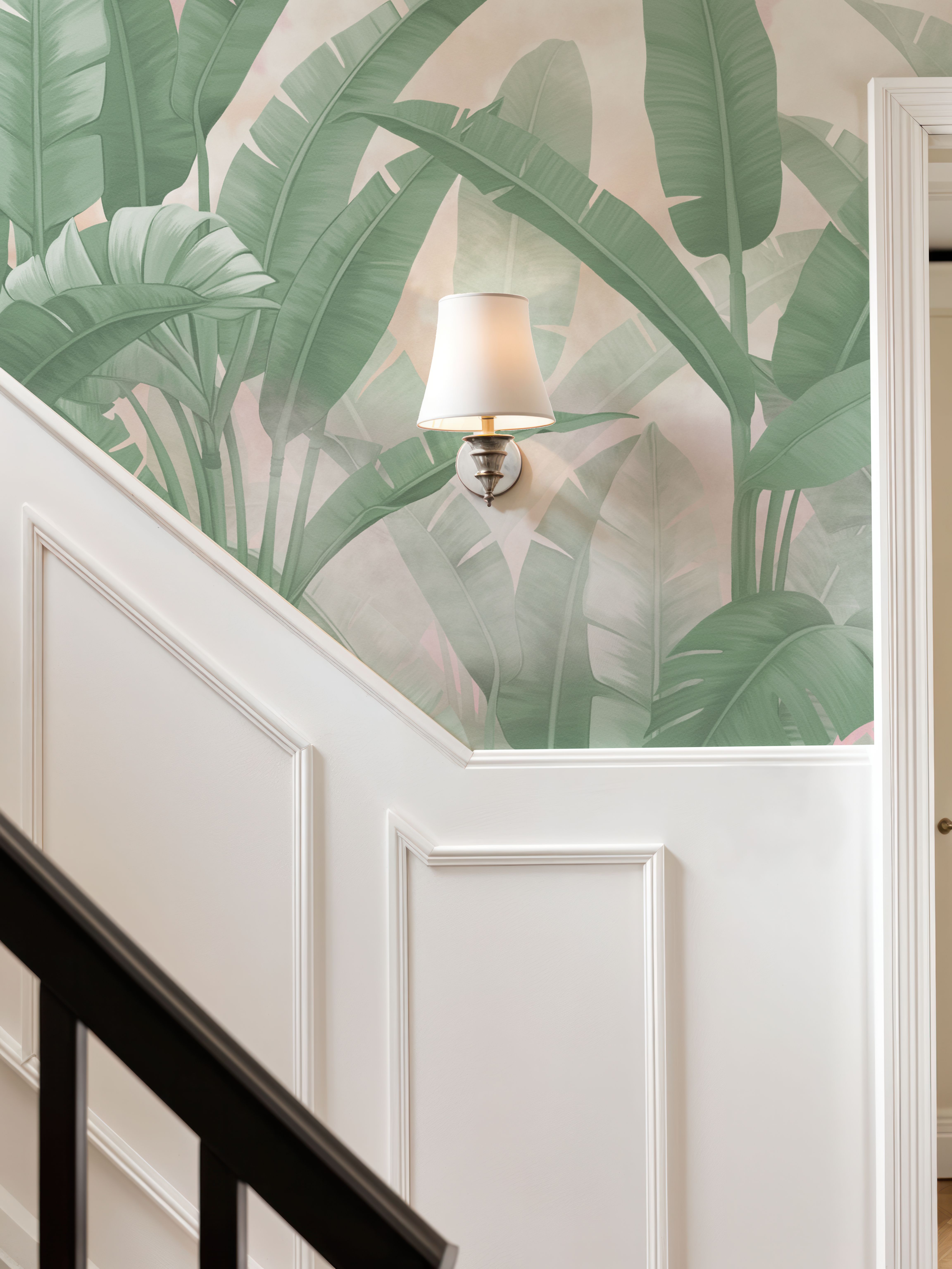 Banana Palms, Sunset