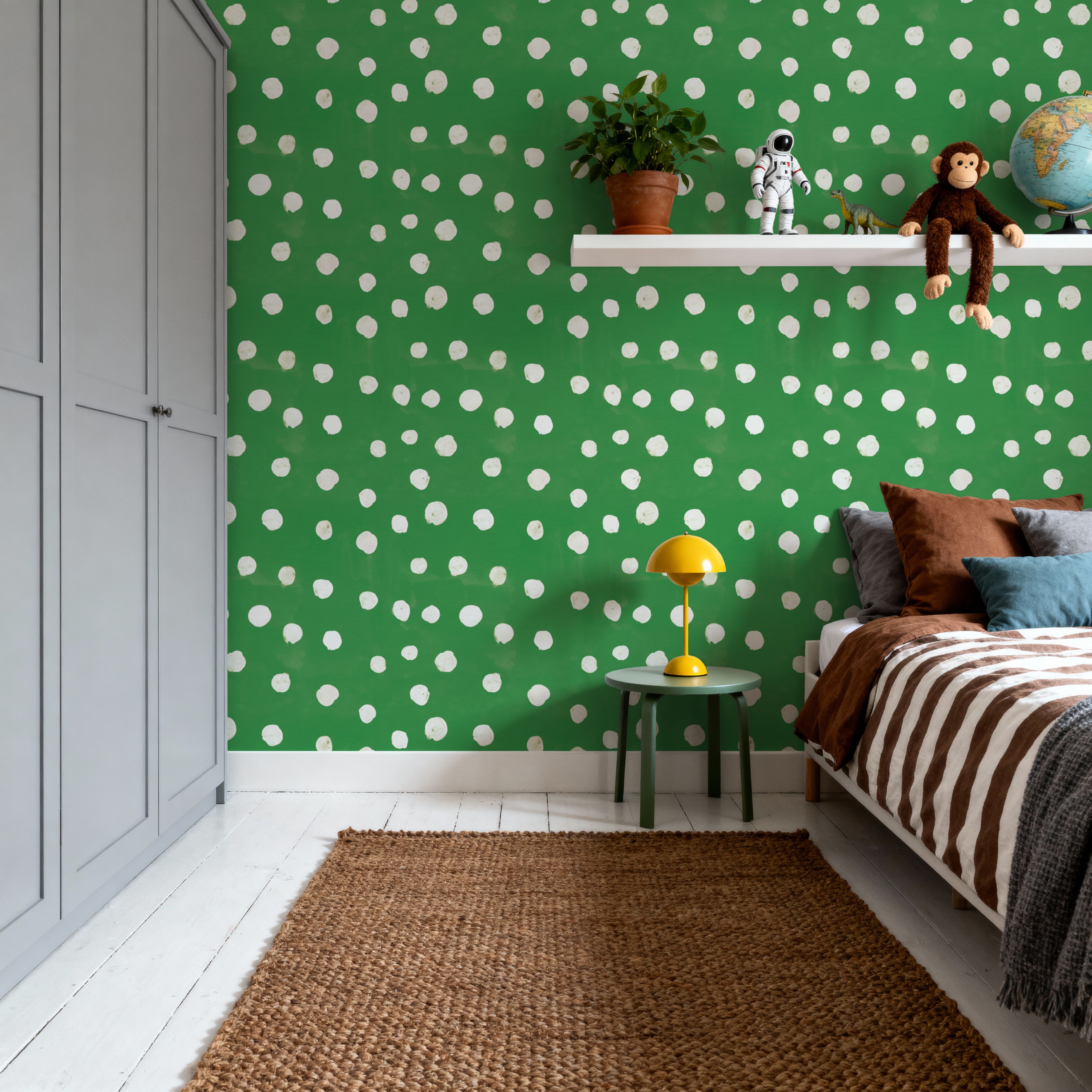 Mellow Dots Green