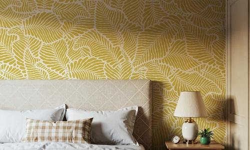 Fern Cut-Outs Pattern, Citrus