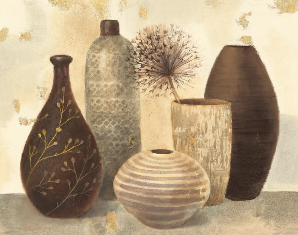 Vessel Still Life Golden II