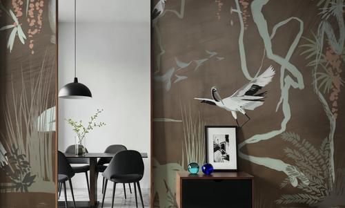 Painted Herons Scenery, Earth