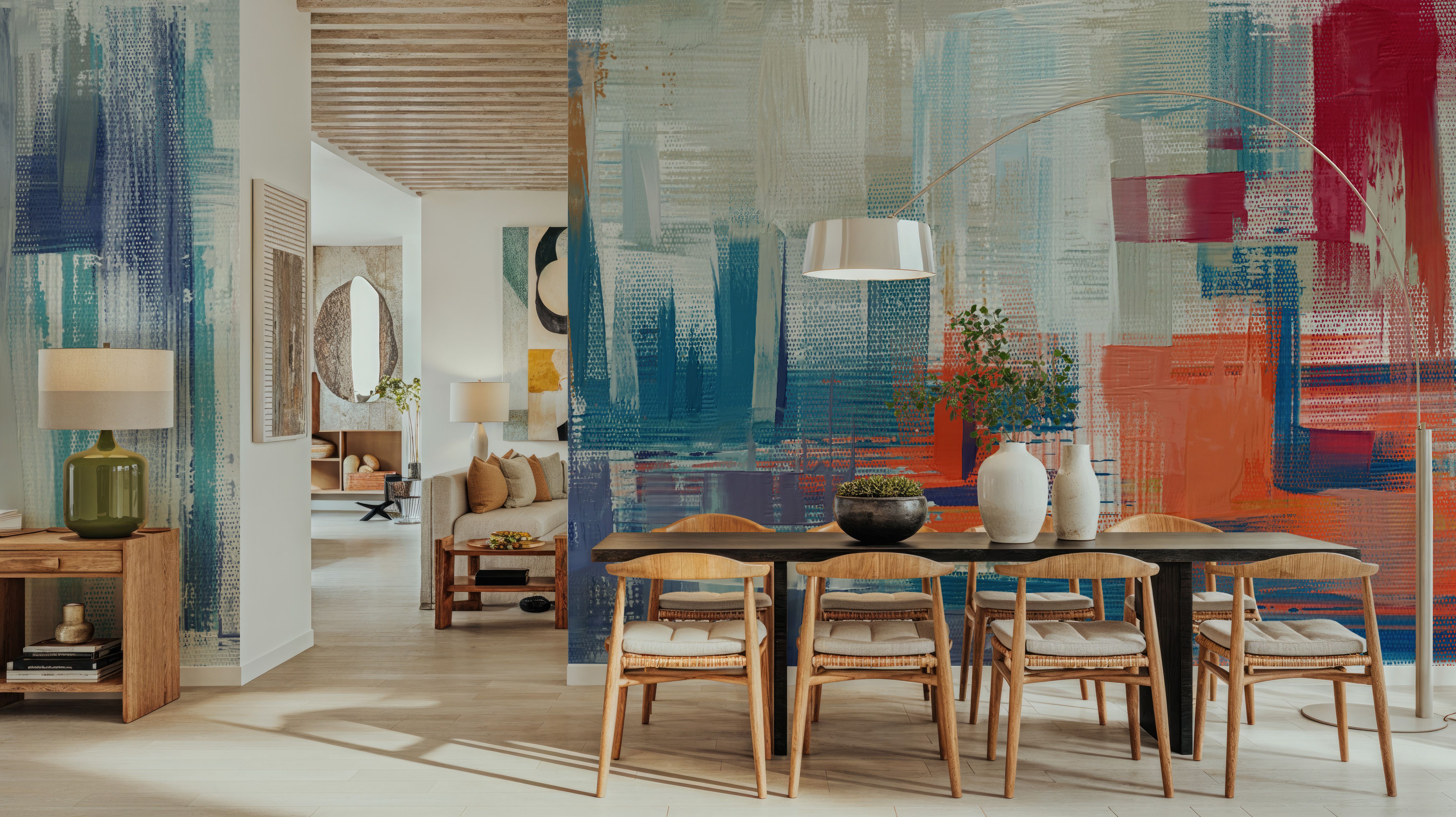 Sense Of The City, White And Blue, Wallpaper