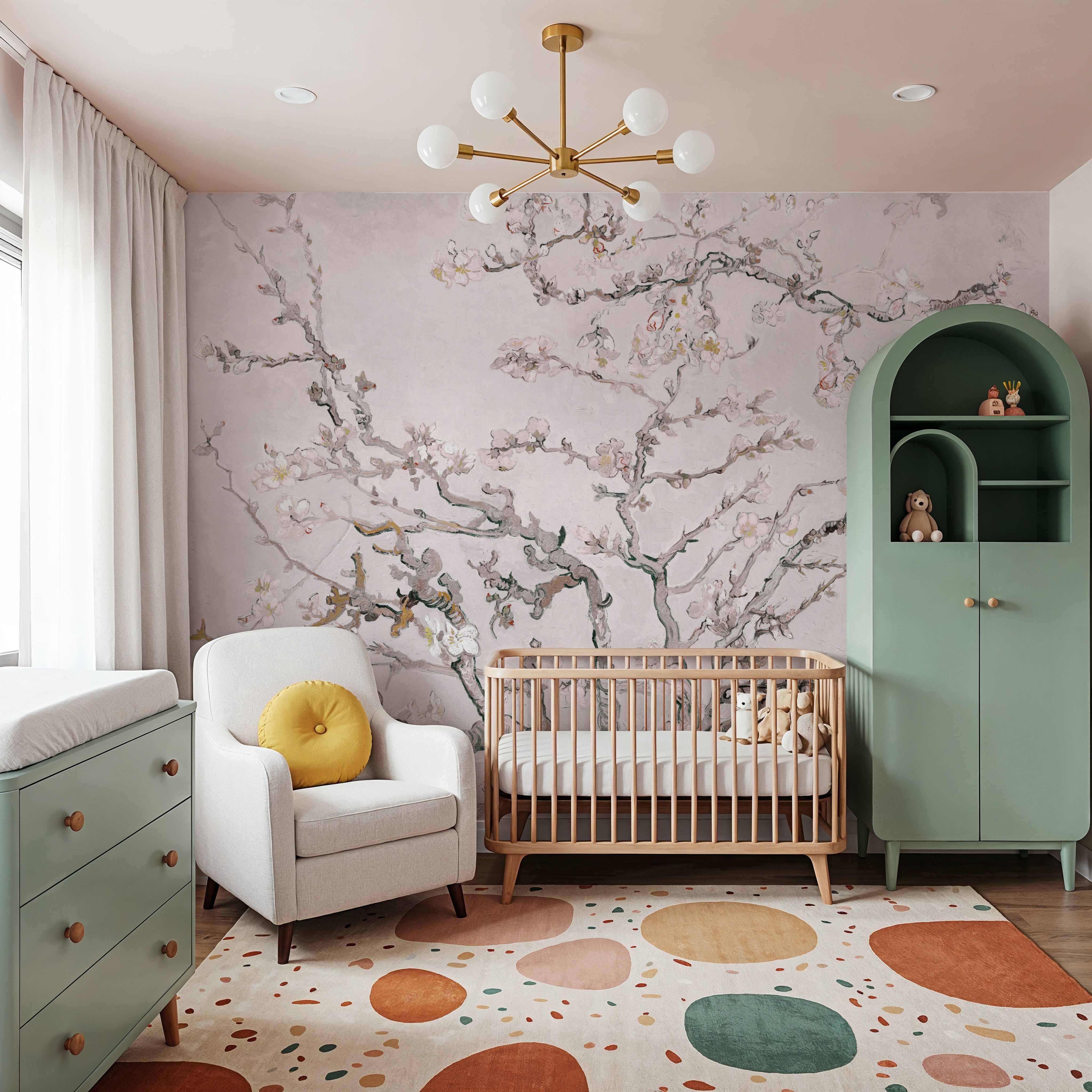 Almond Blossom, Petal Pink