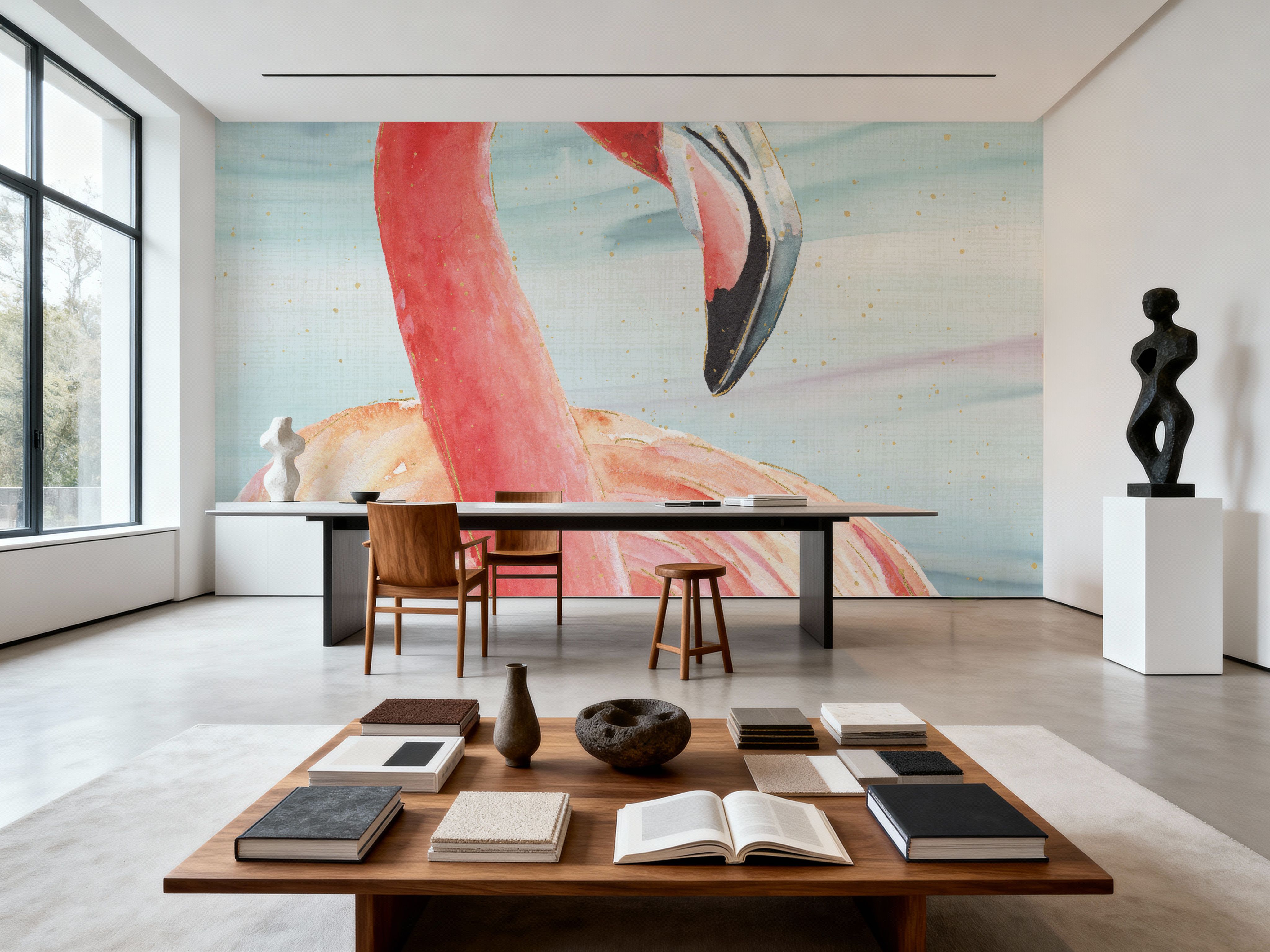 Gracefully Pink II Water Wash