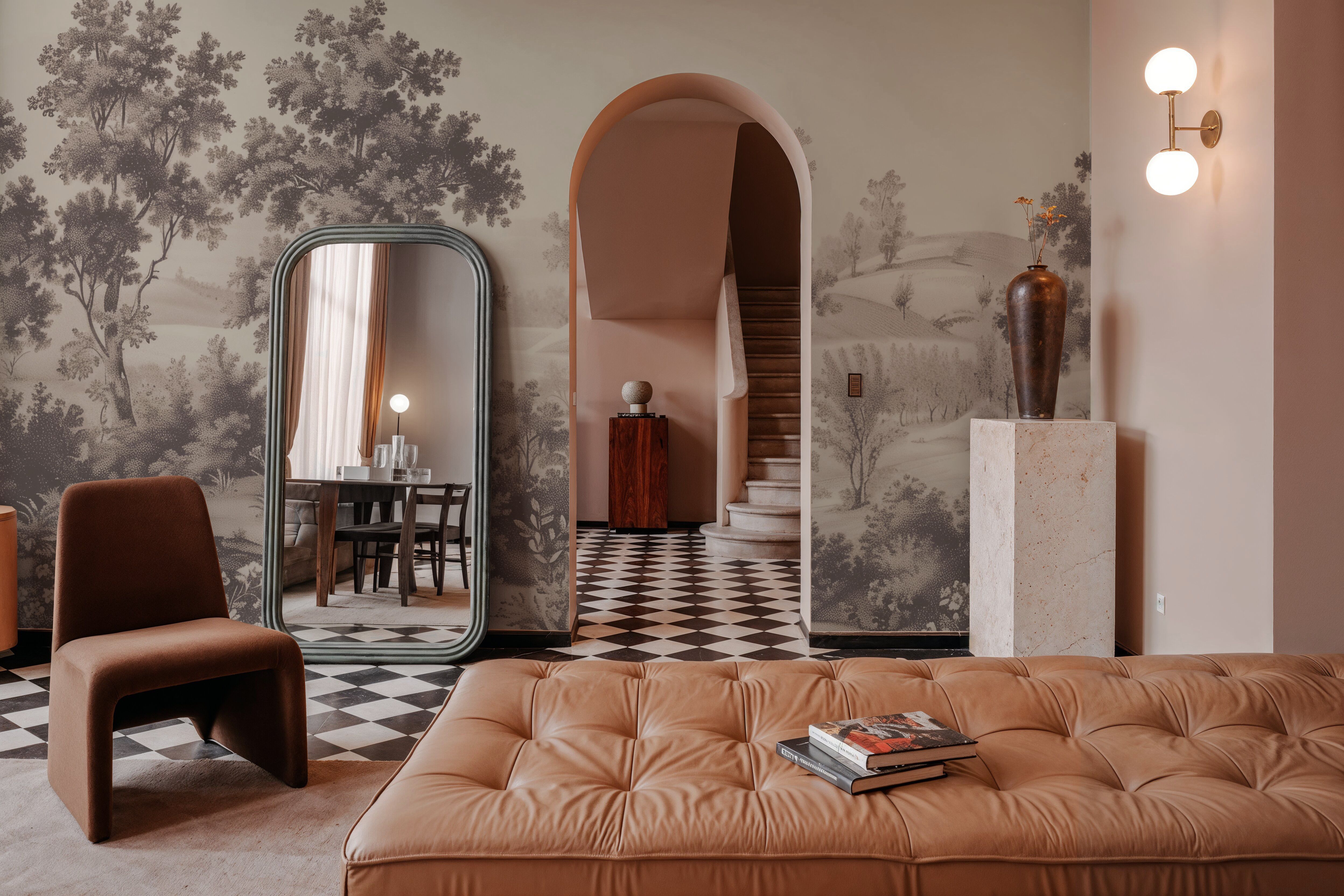 Pastoral Toile, Beige