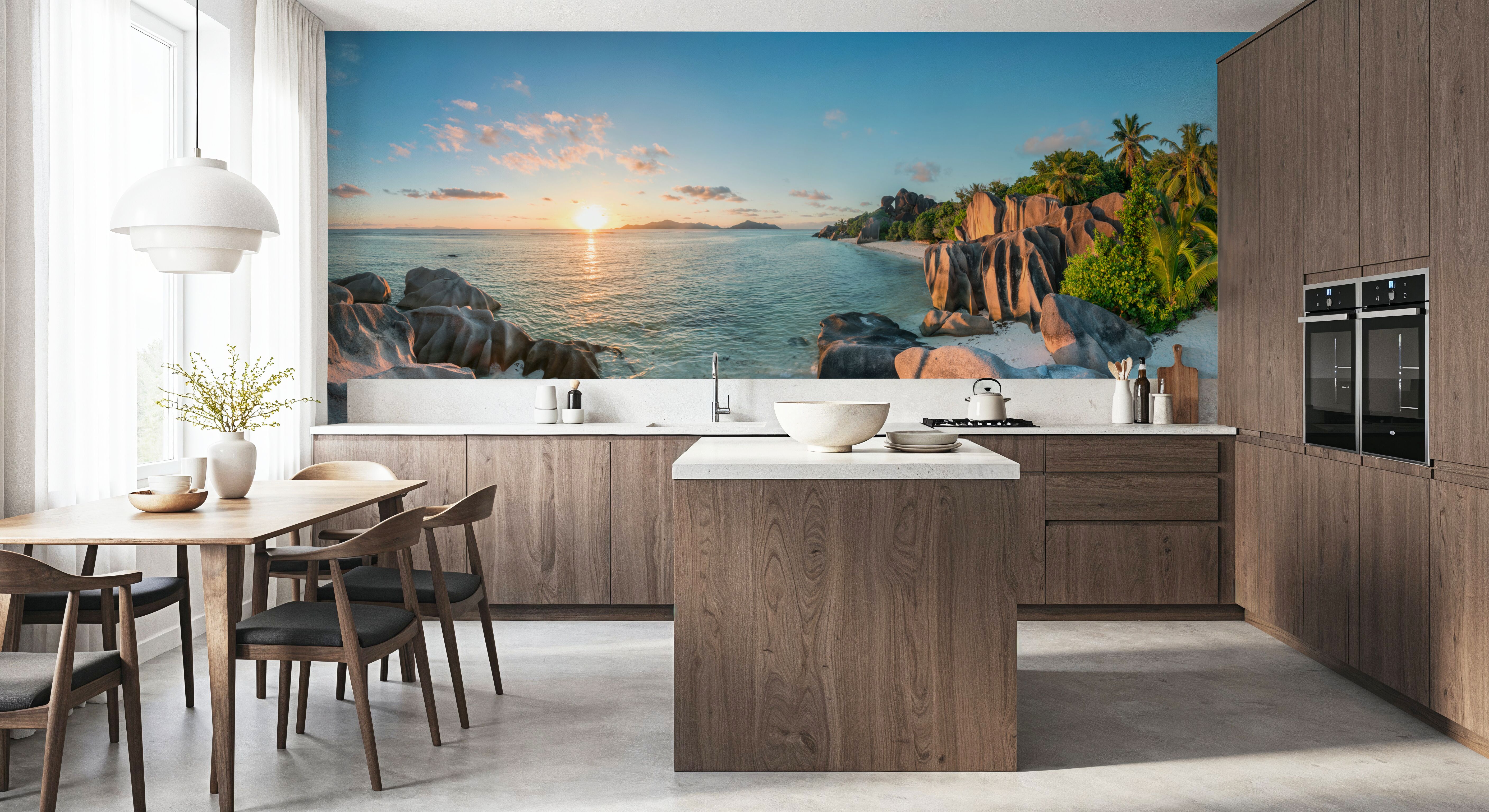 Blue Skies, Sunset Beach