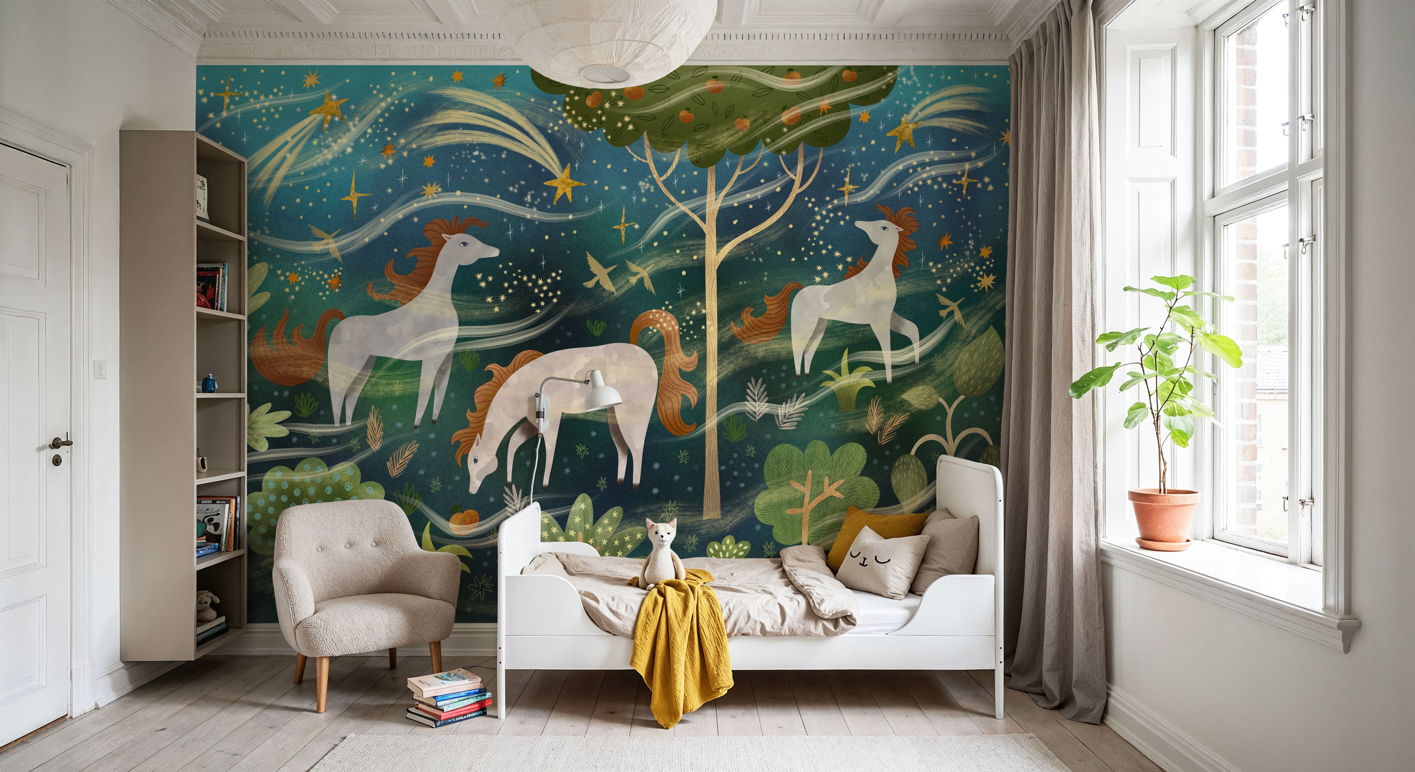 Enchanted Horses, Midnight Blue