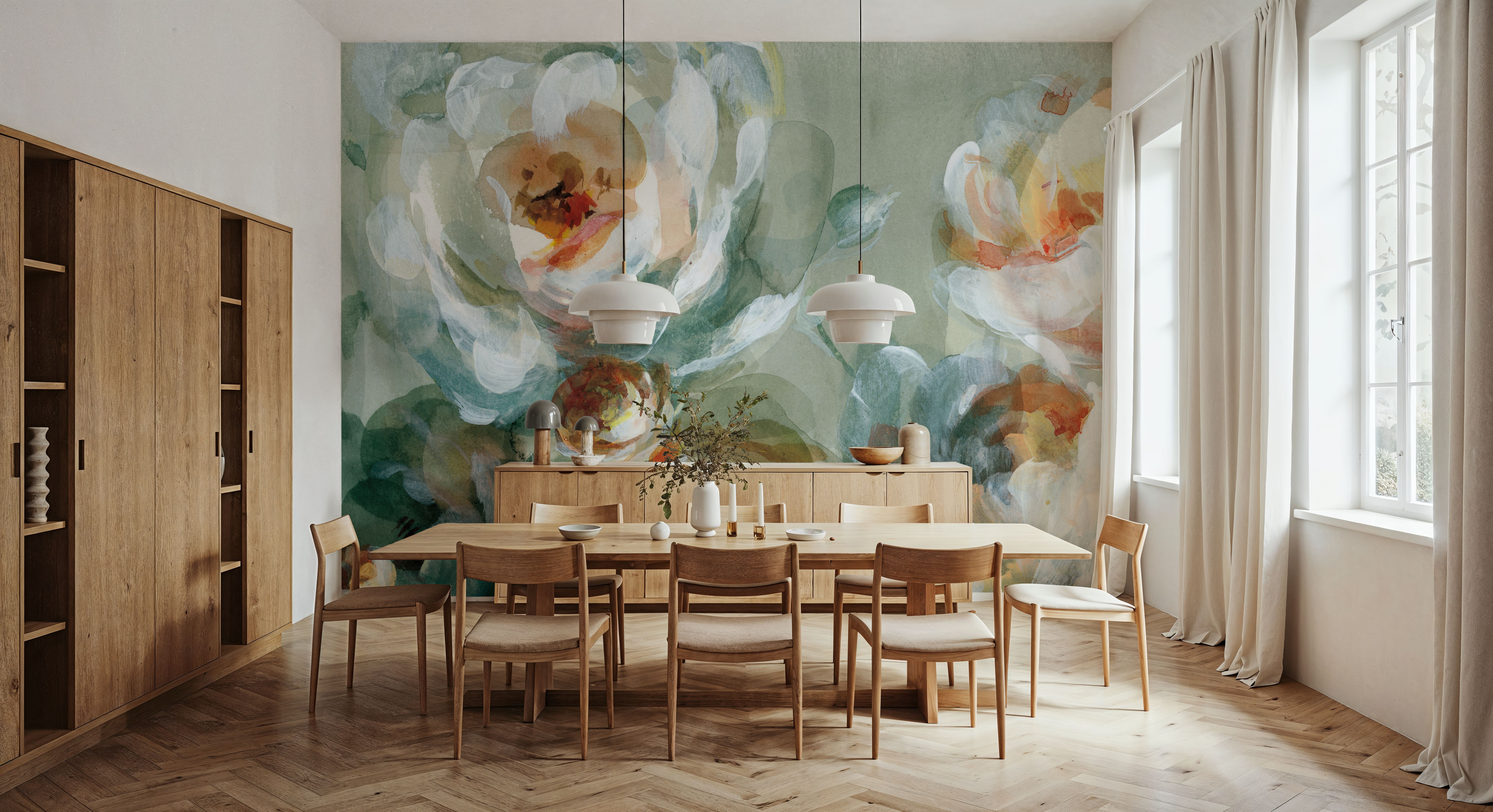 Fall Blossoms Panel II